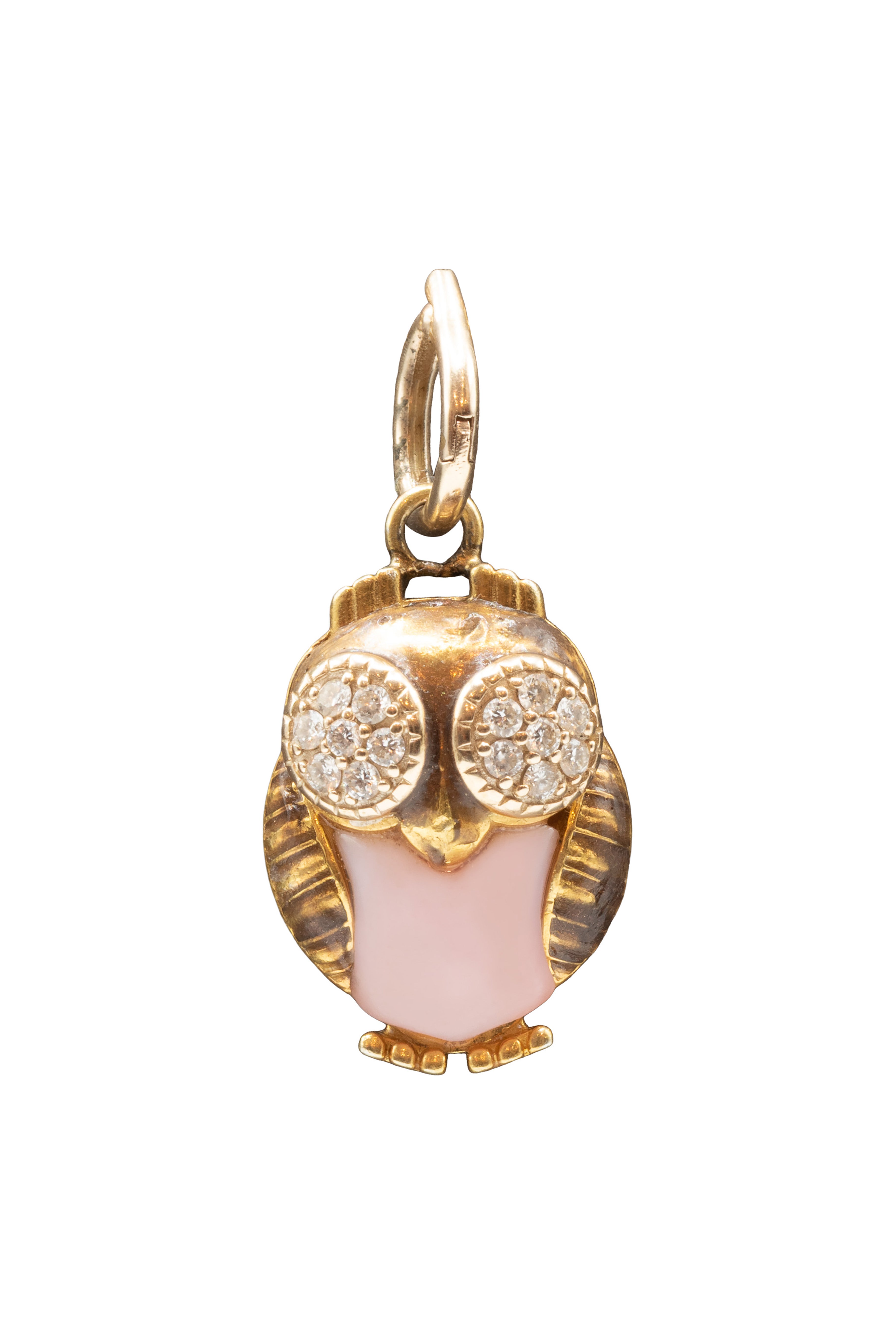 Royal Nomad Jewelry Hoot Pendant in Pink