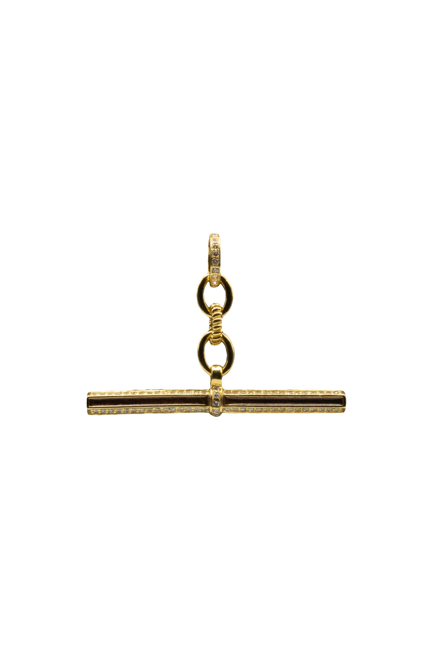 Royal Nomad Jewelry Tara Toggle Pendant in Wine