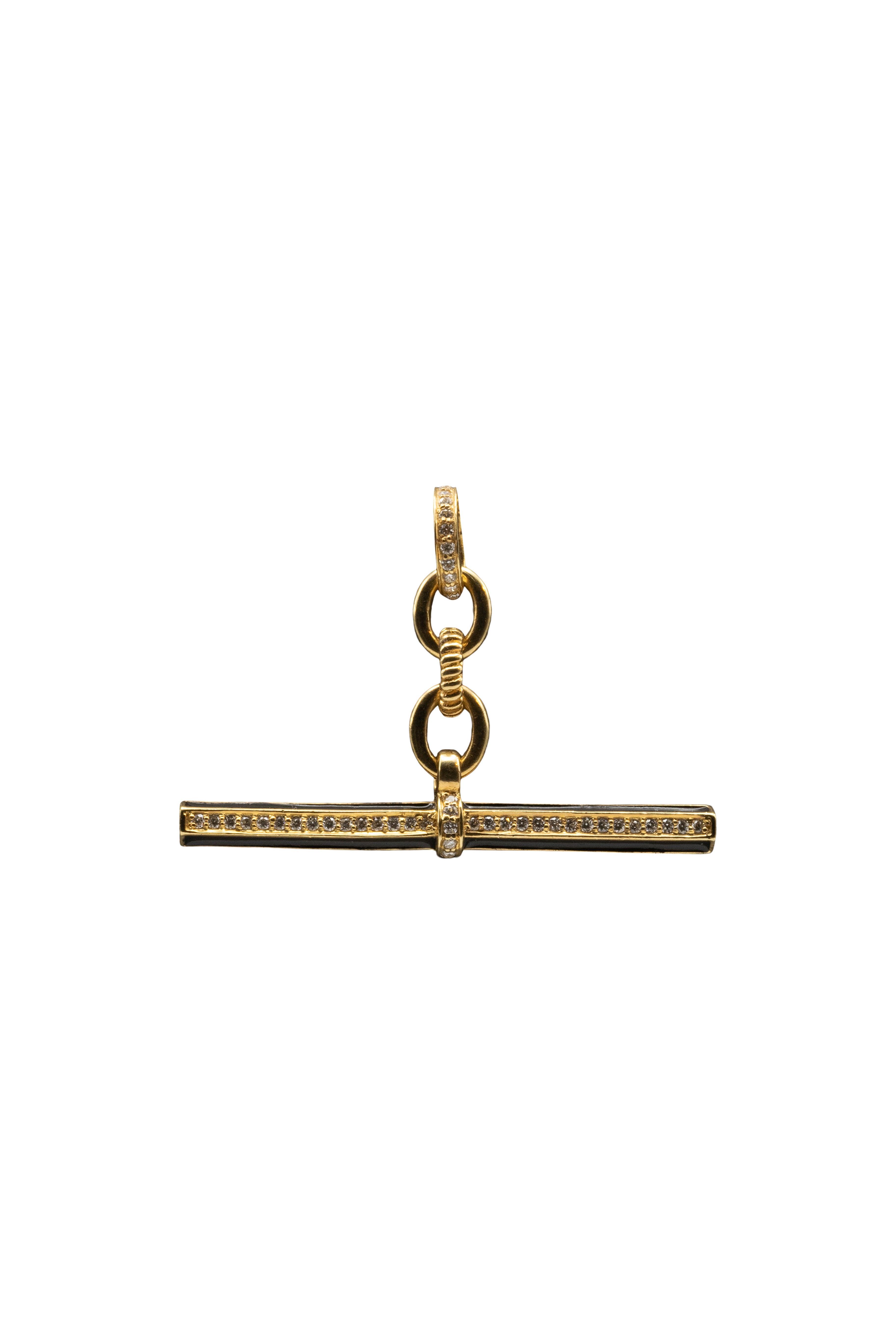 Royal Nomad Jewelry Tara Toggle Pendant in Black