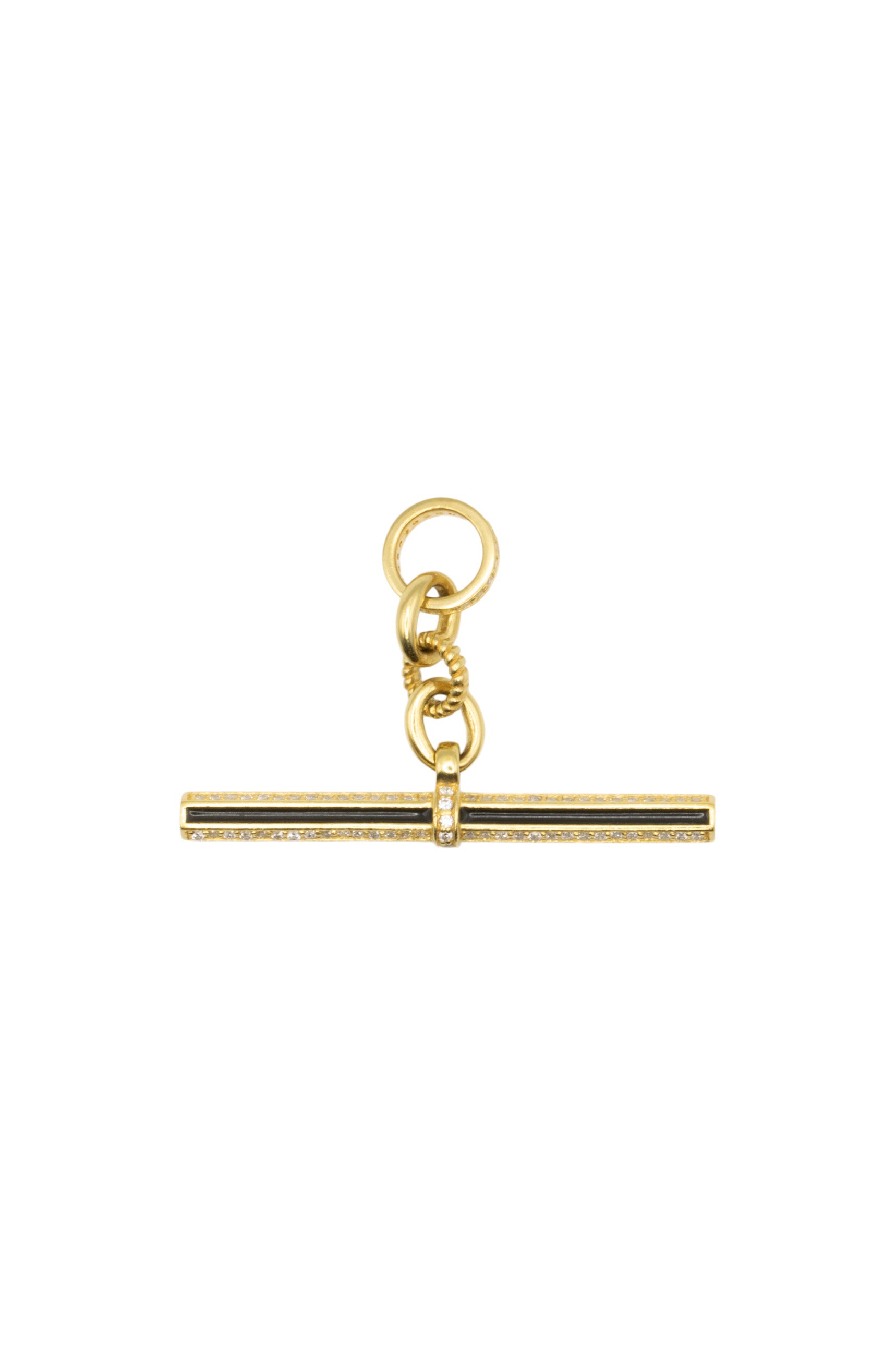 Royal Nomad Jewelry Tara Toggle Pendant in Black