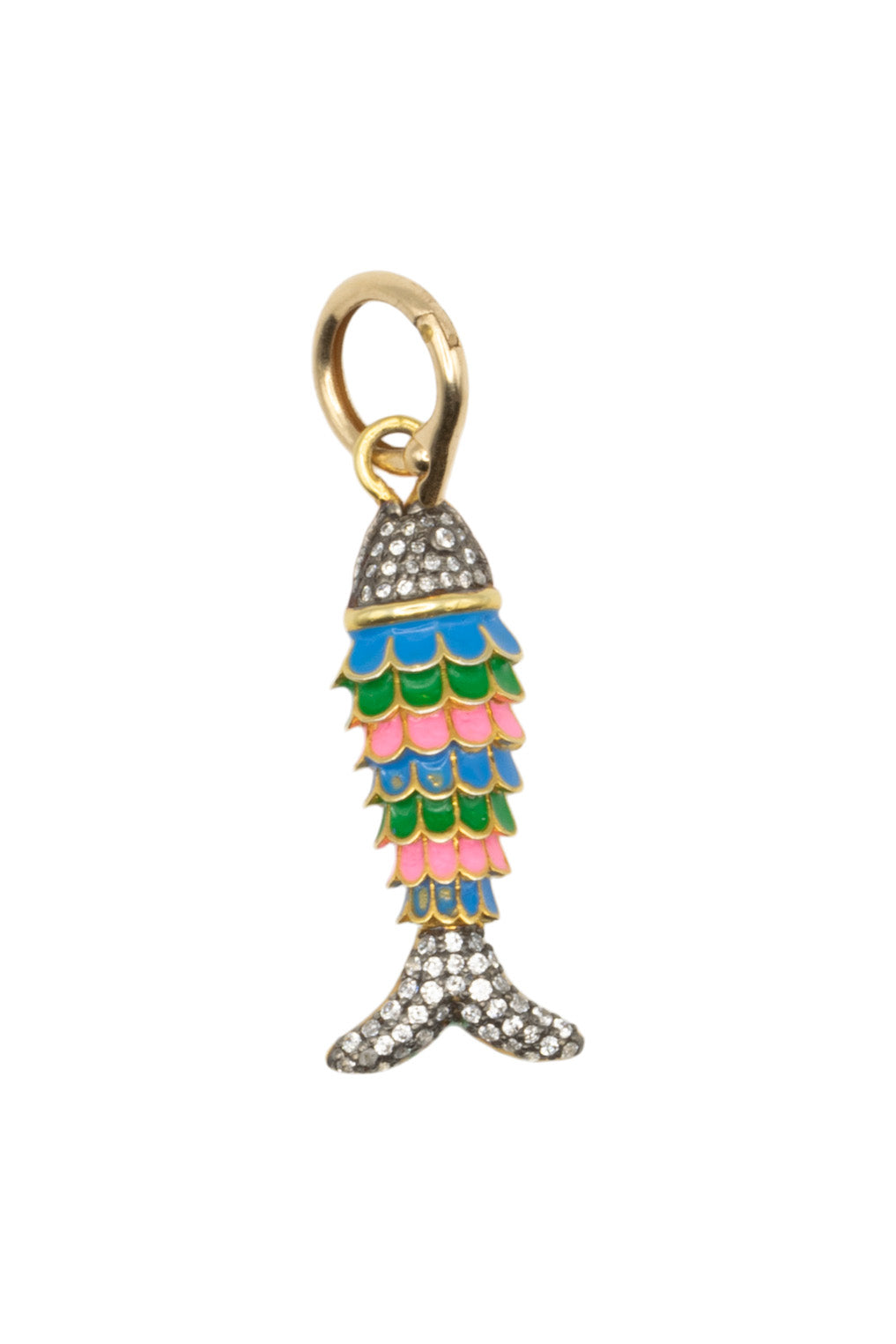 Royal Nomad Jewelry Double Sided ‘Dori’ Pendant in Multi