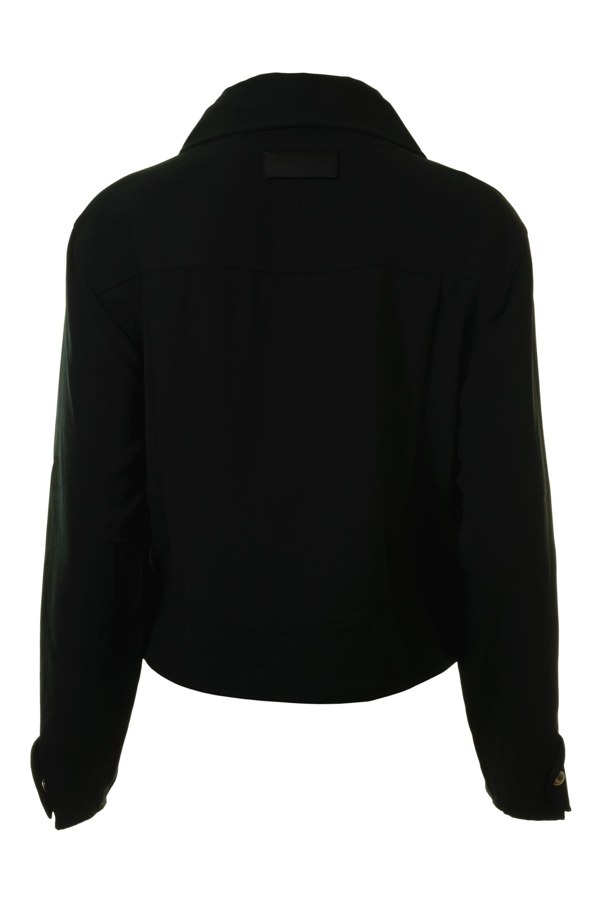 Saint Art Circe Charmeuse Jacket in Black