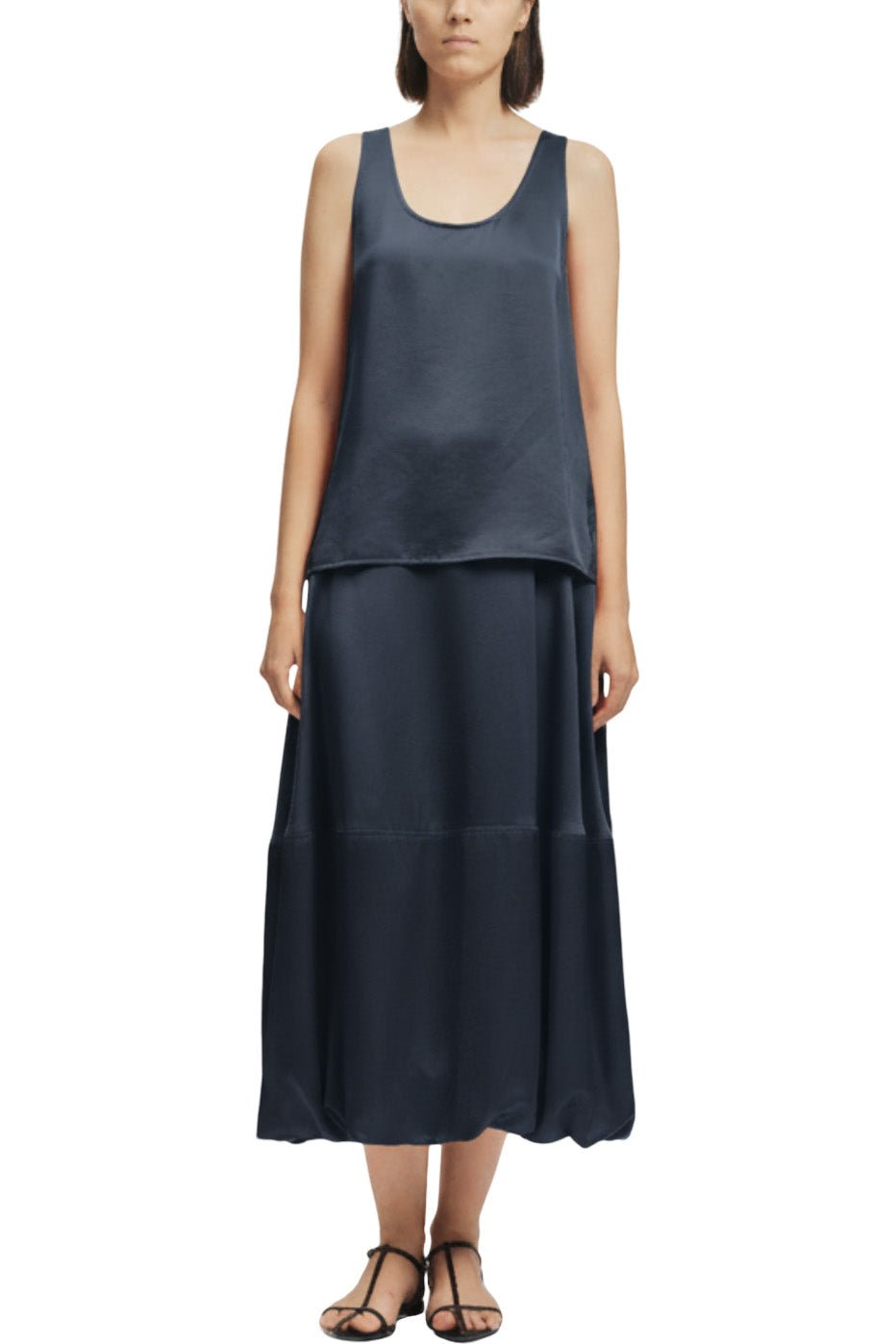 Saint Art Isola Scoop Neck Tank in Navy