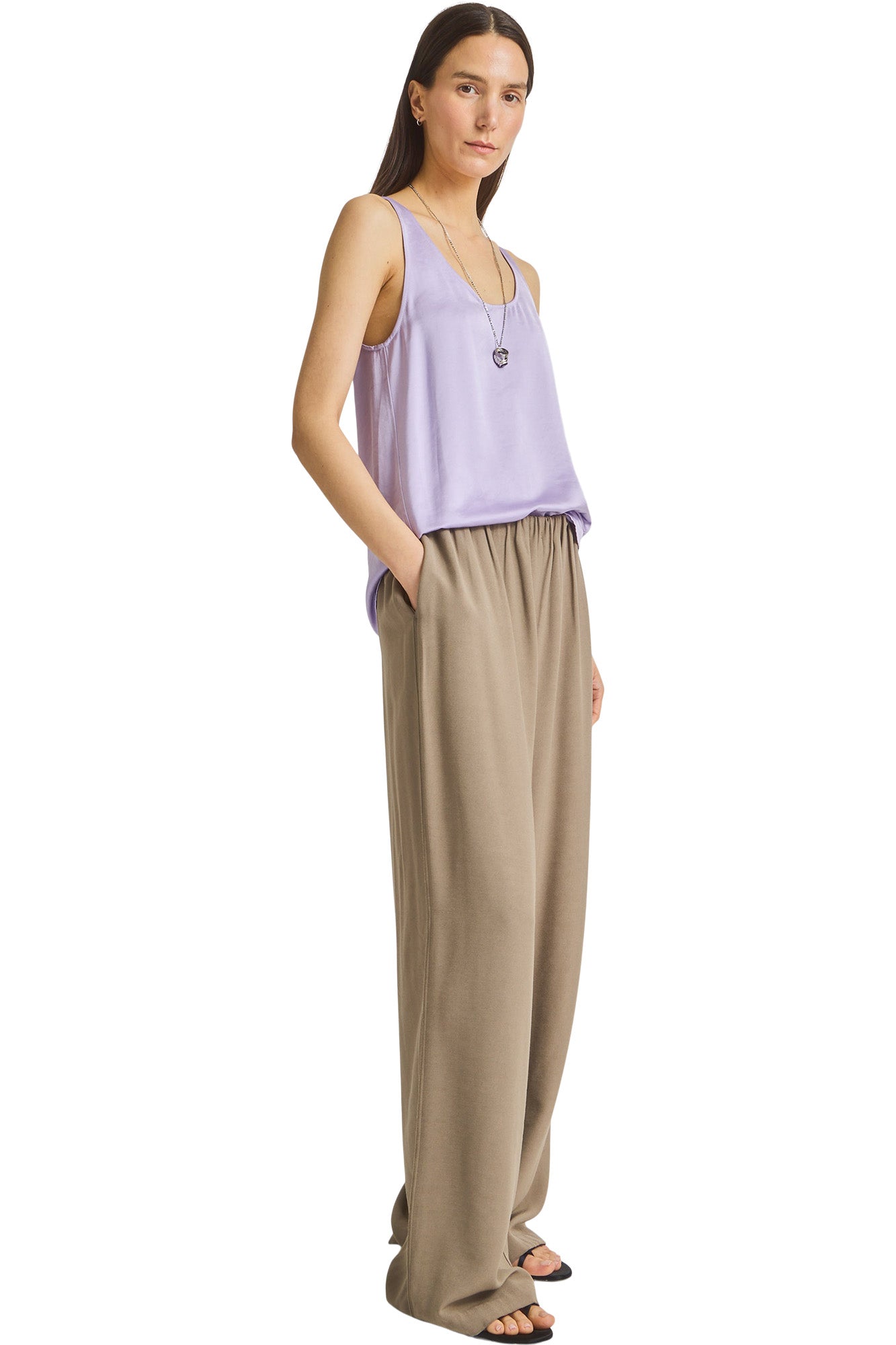 Saint Art Isola Scoopneck Tank in Lilac