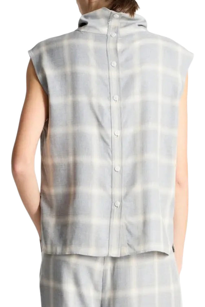 Saint Art Nyra Top in Grey-White