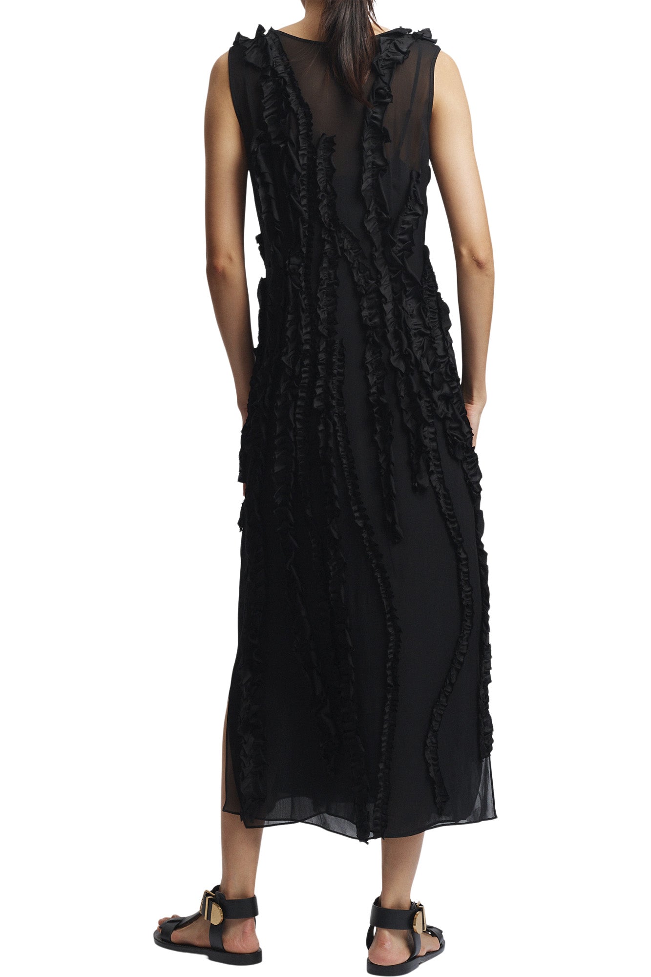 Saint Art Renata Shift Dress in Black