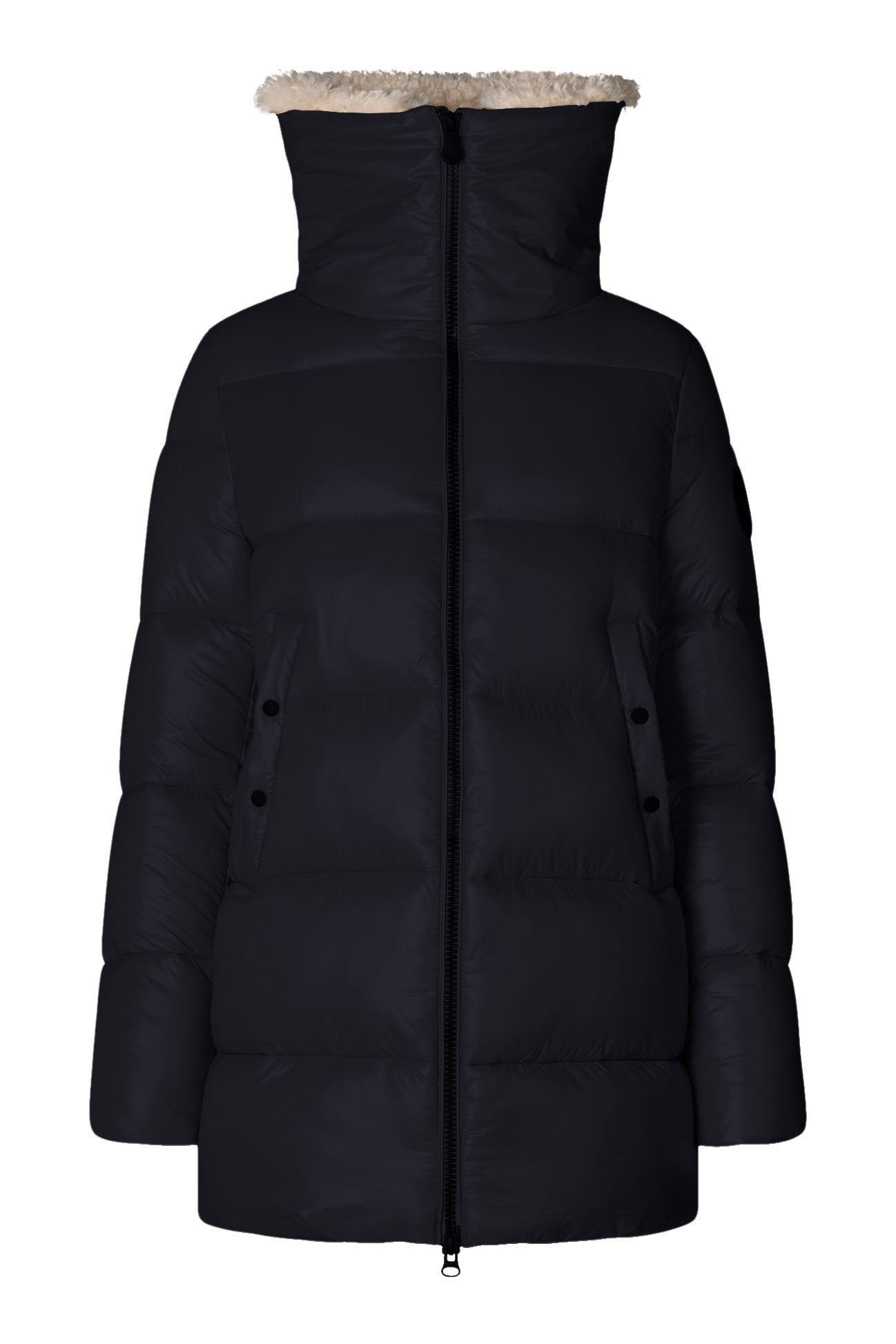 Save The Duck Bonita Puffer Jacket in Blue Black
