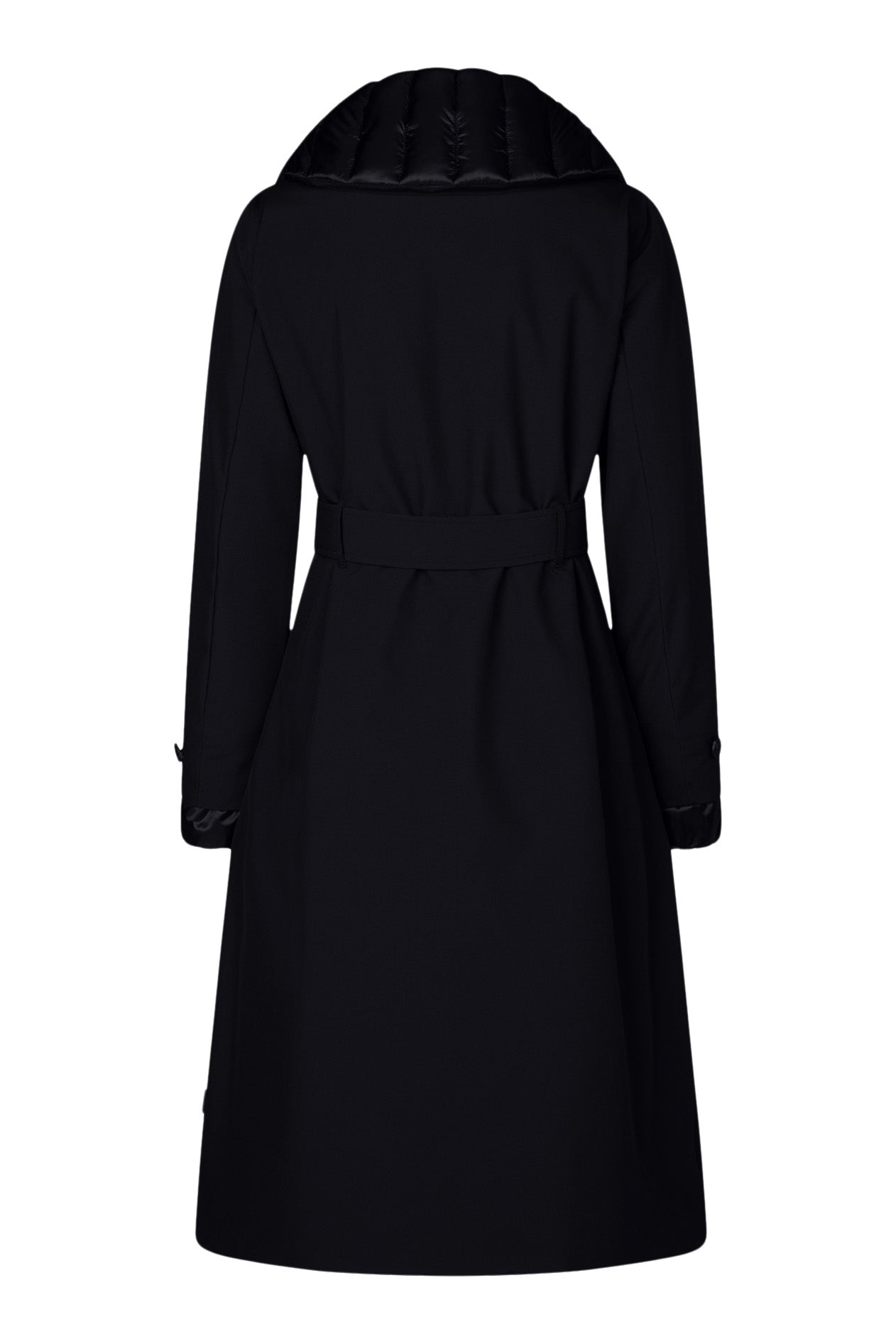 Save The Duck Gabrielle Rain Jacket in Blue Black