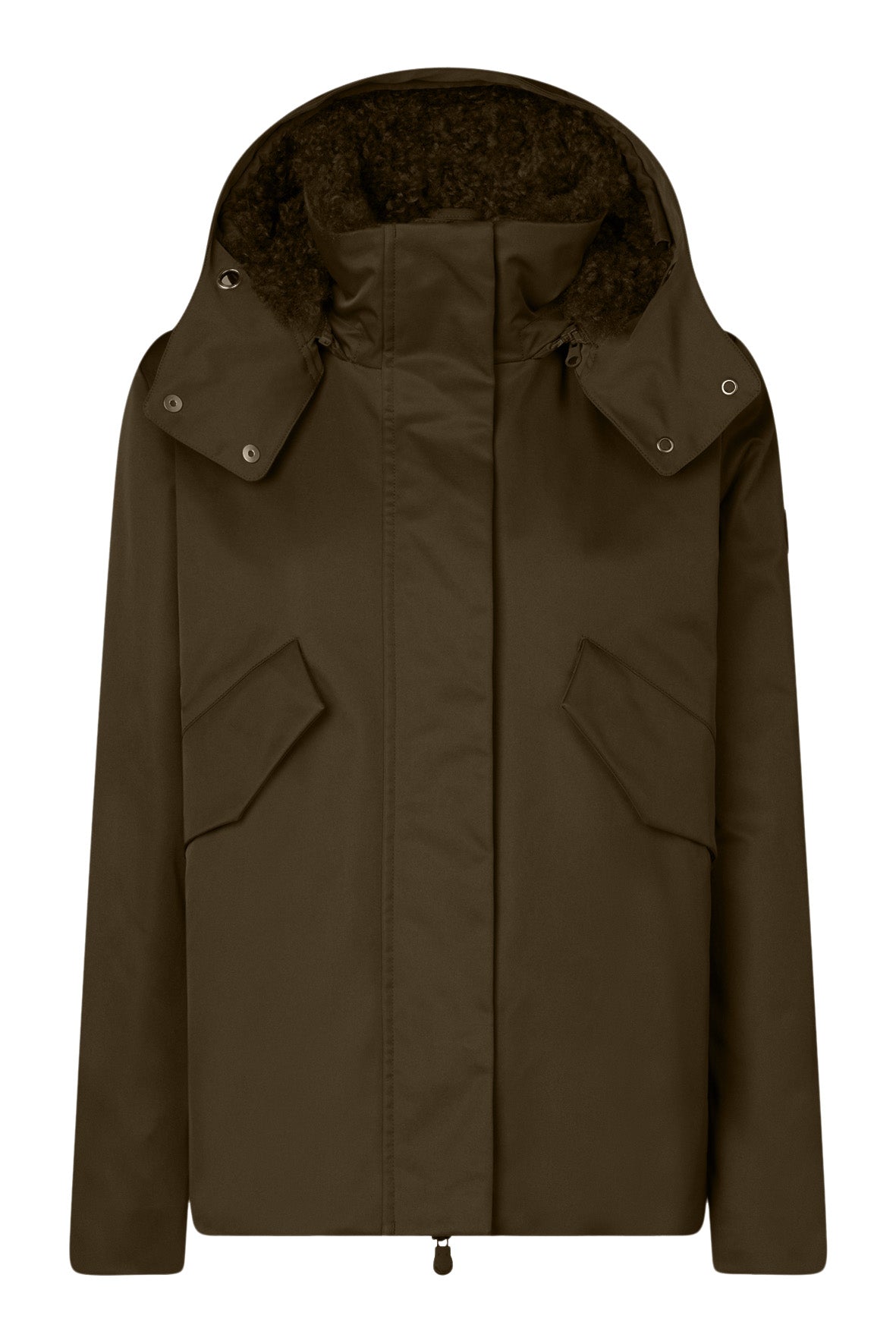 Save The Duck Kara Jacket in Bark Green
