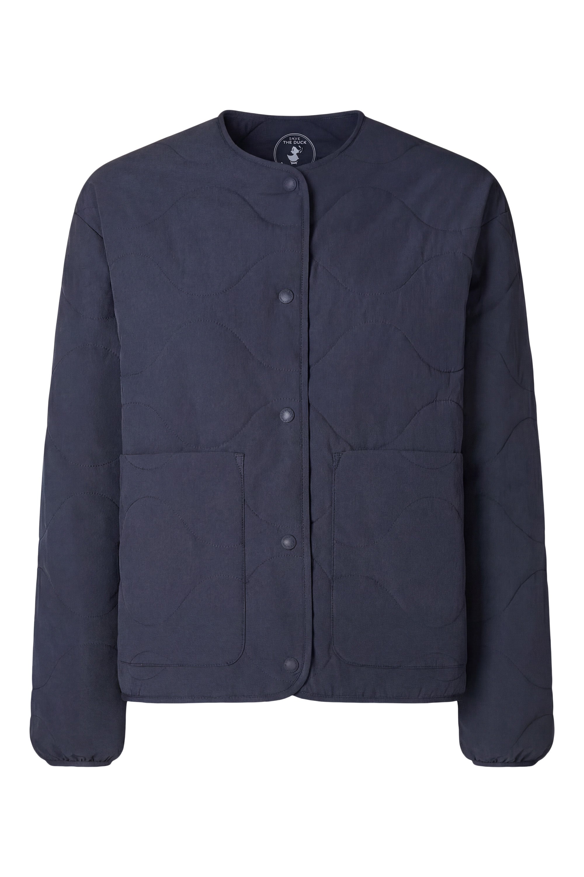 Save The Duck Desi Jacket in Blue Black