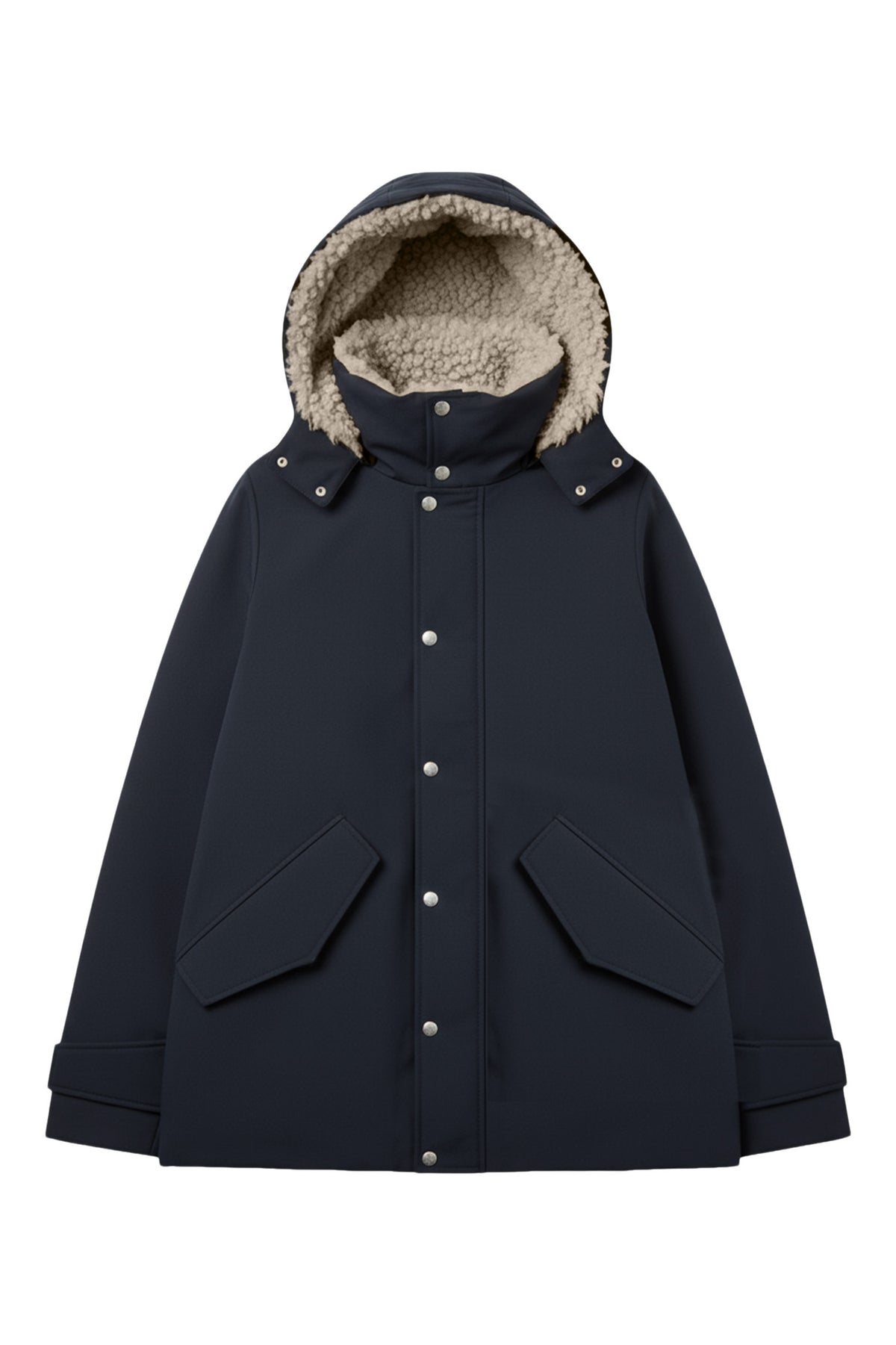 Save The Duck Solana Jacket in Blue Black