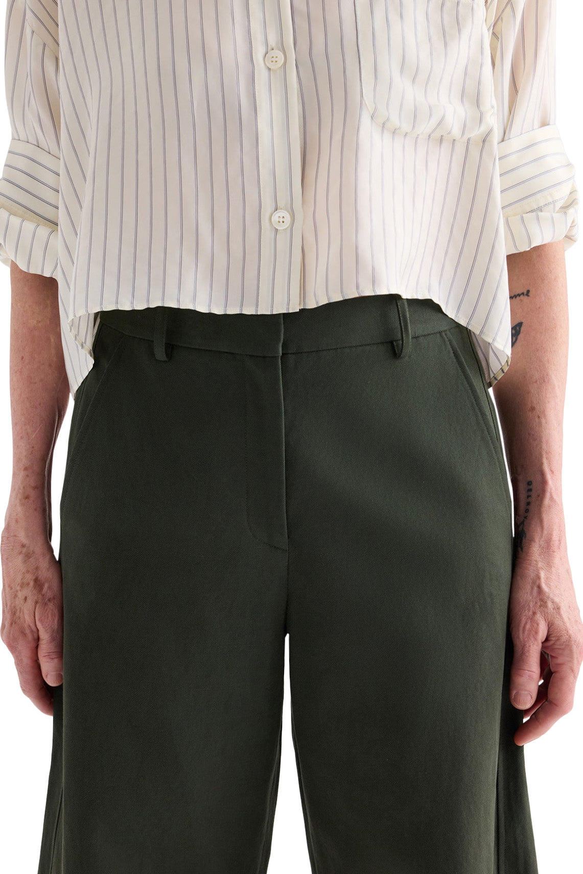 TWP Slouchy BF Trouser in Rosin