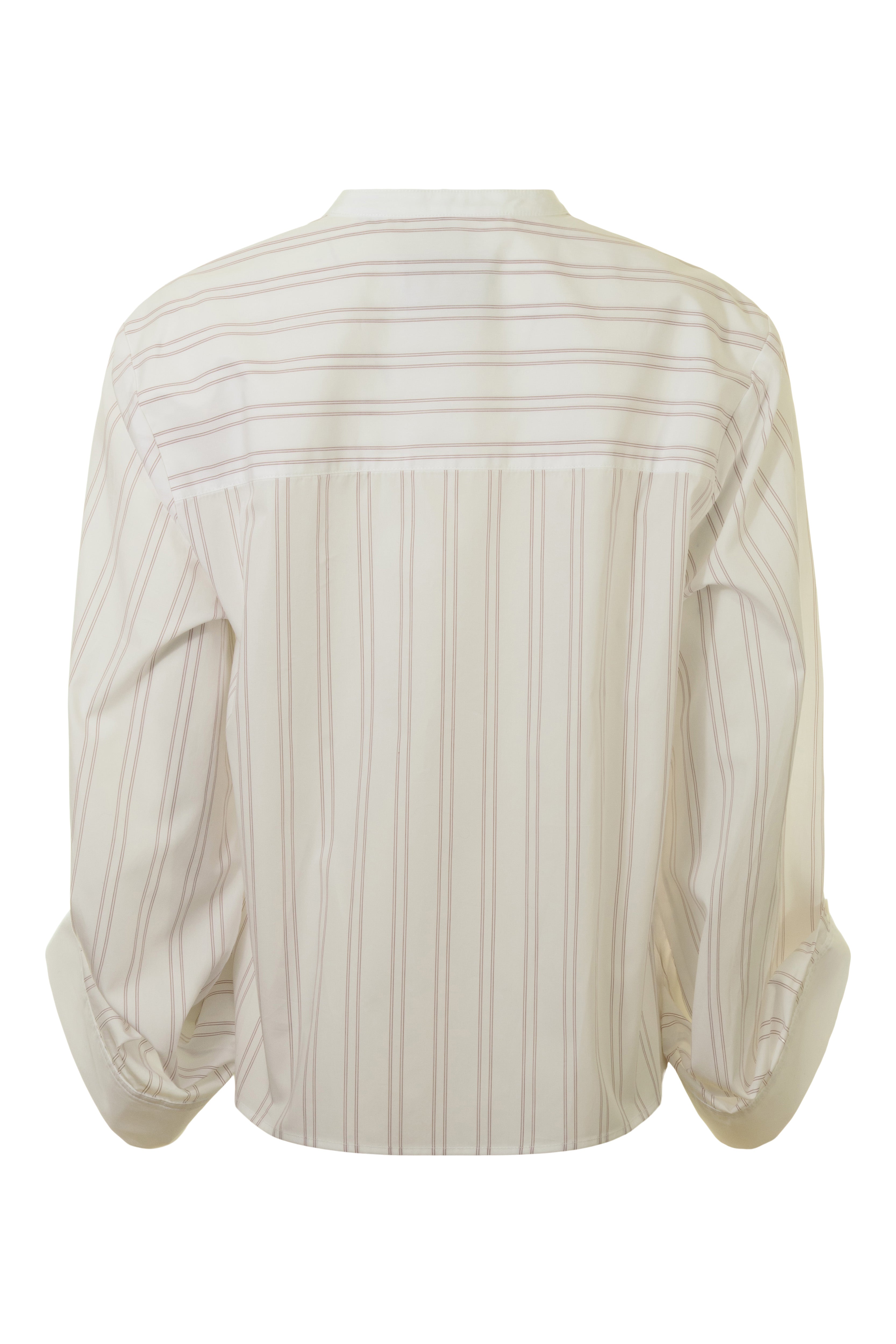 TWP Beau Blouse in White-Wine