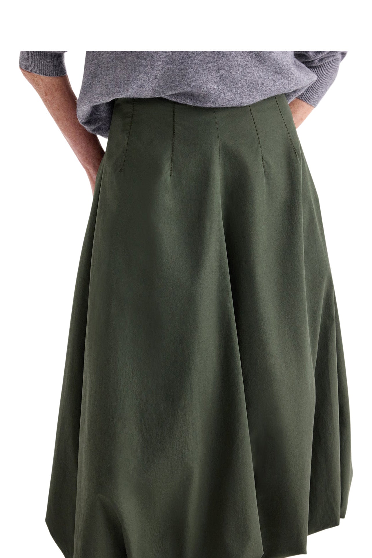 TWP Full Intentions Skirt in Rosin