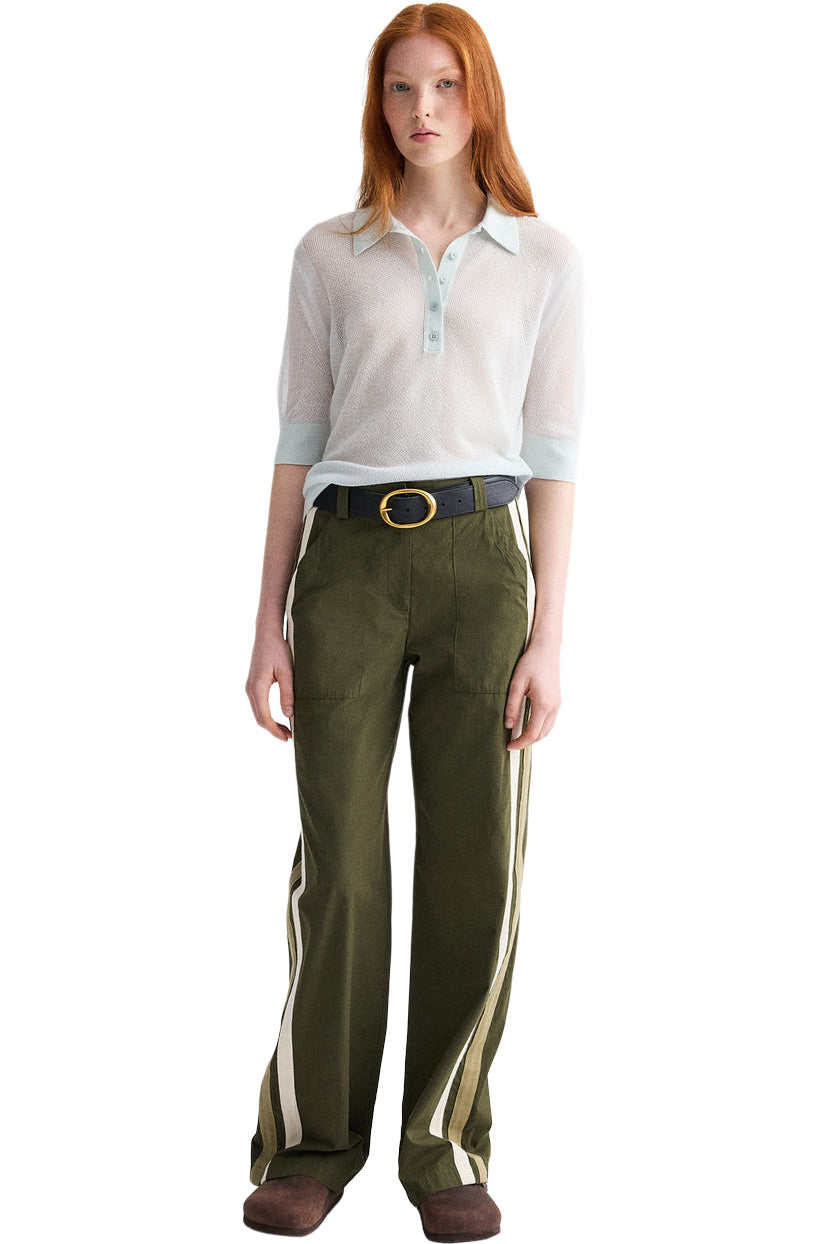 TWP Isabelle Pant in Military