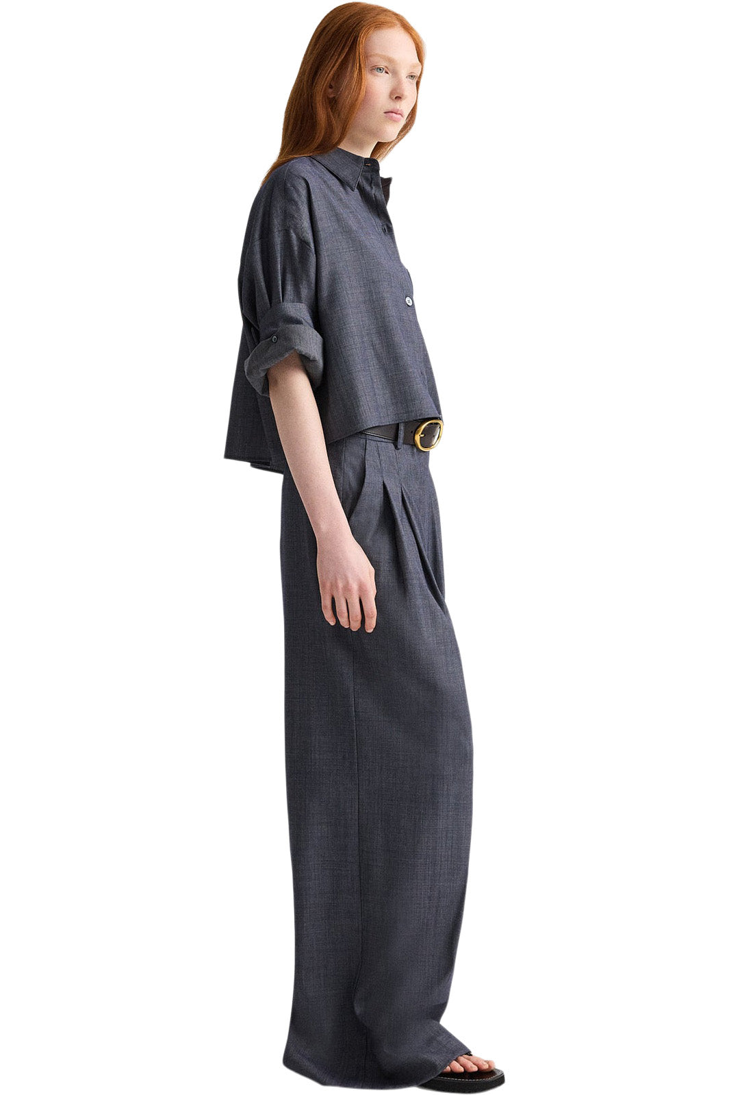 TWP Next Ex Top in Medium Indigo