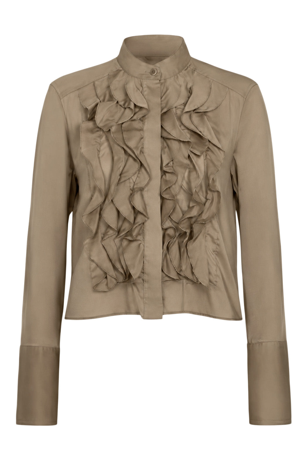 TWP Patti Blouse in Kelp