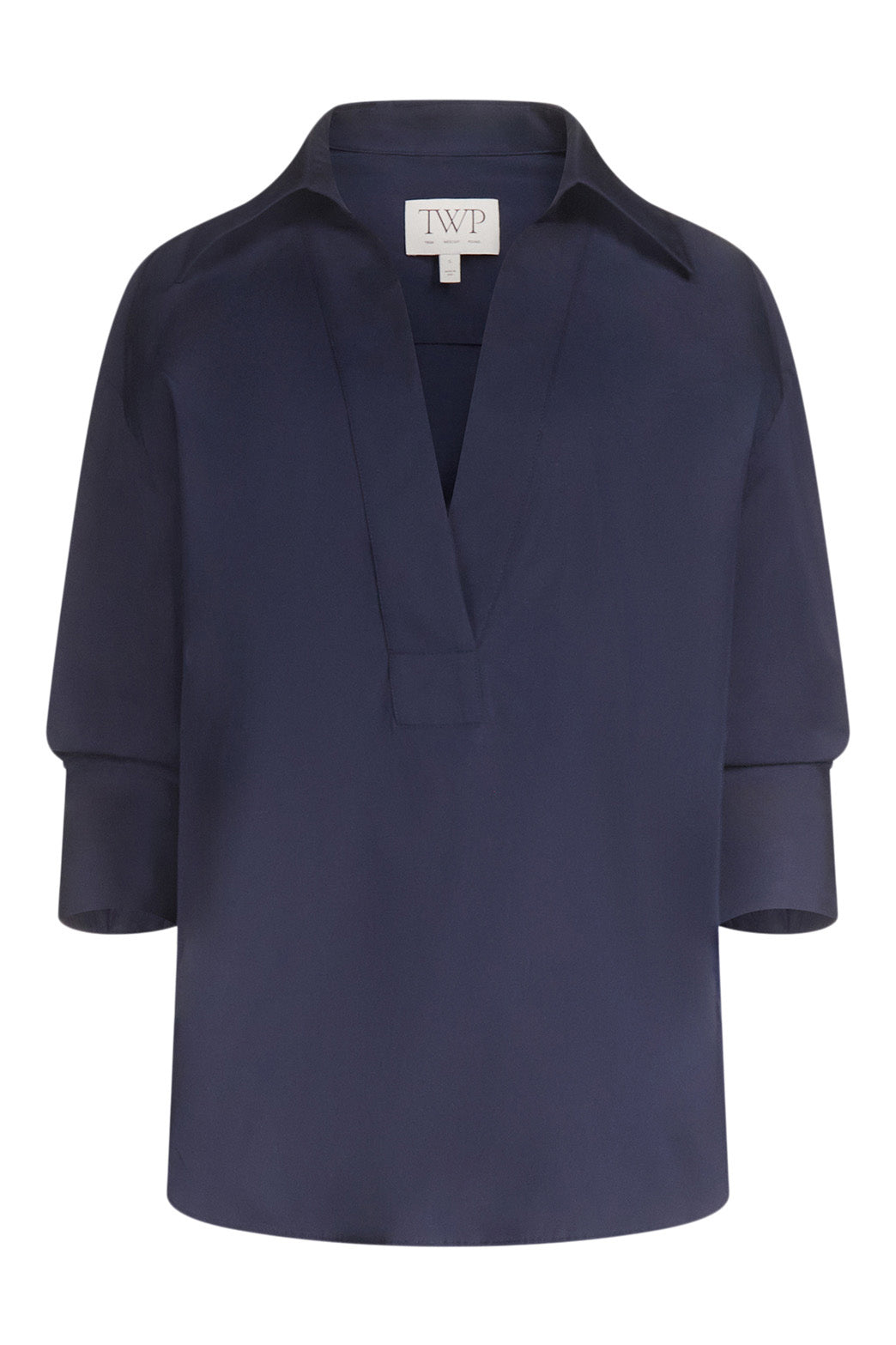 TWP Polo Shirt in Midnight