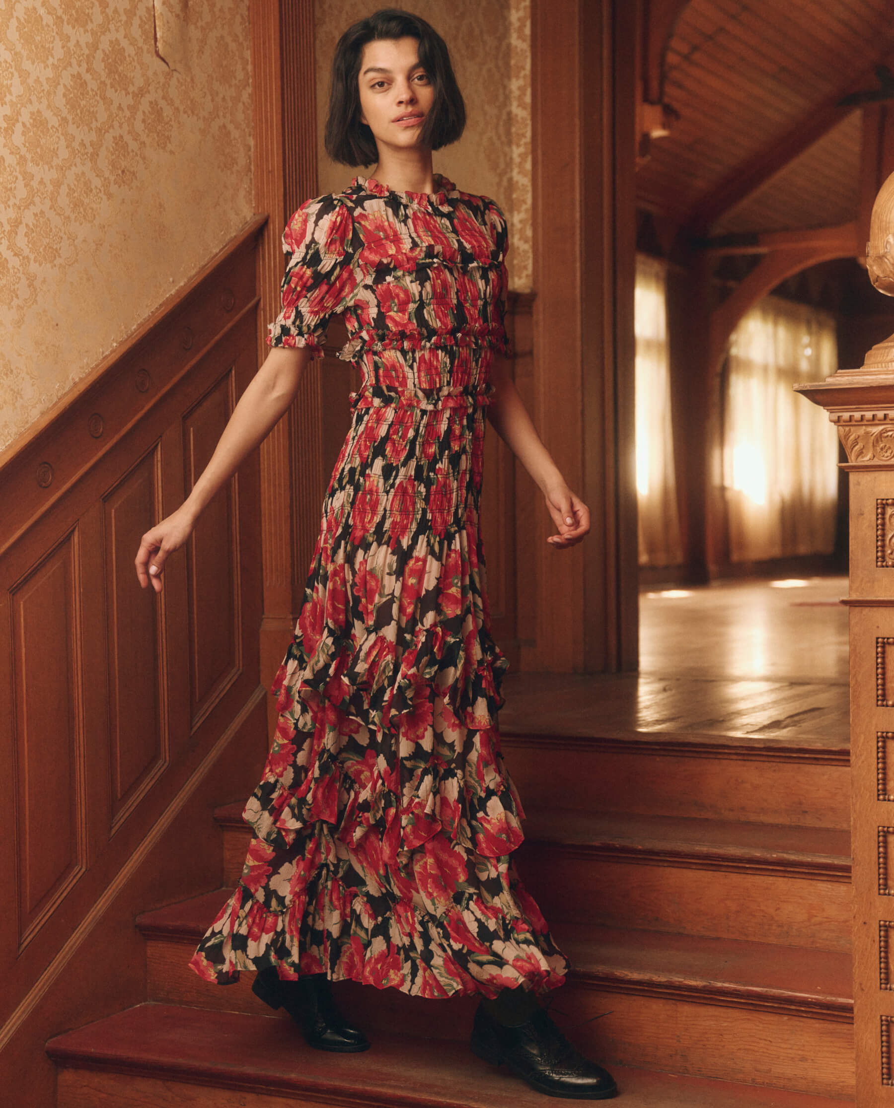 The Great Ballroom Dress in Fuchsia Rose
