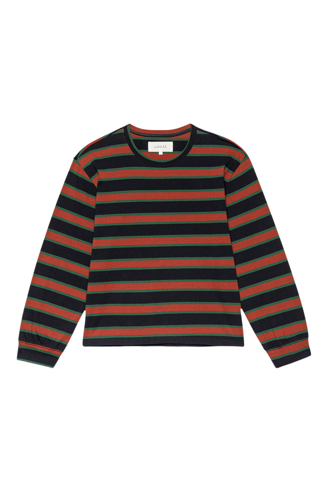 The Great Campus Crew in Navy Bridle Stripe
