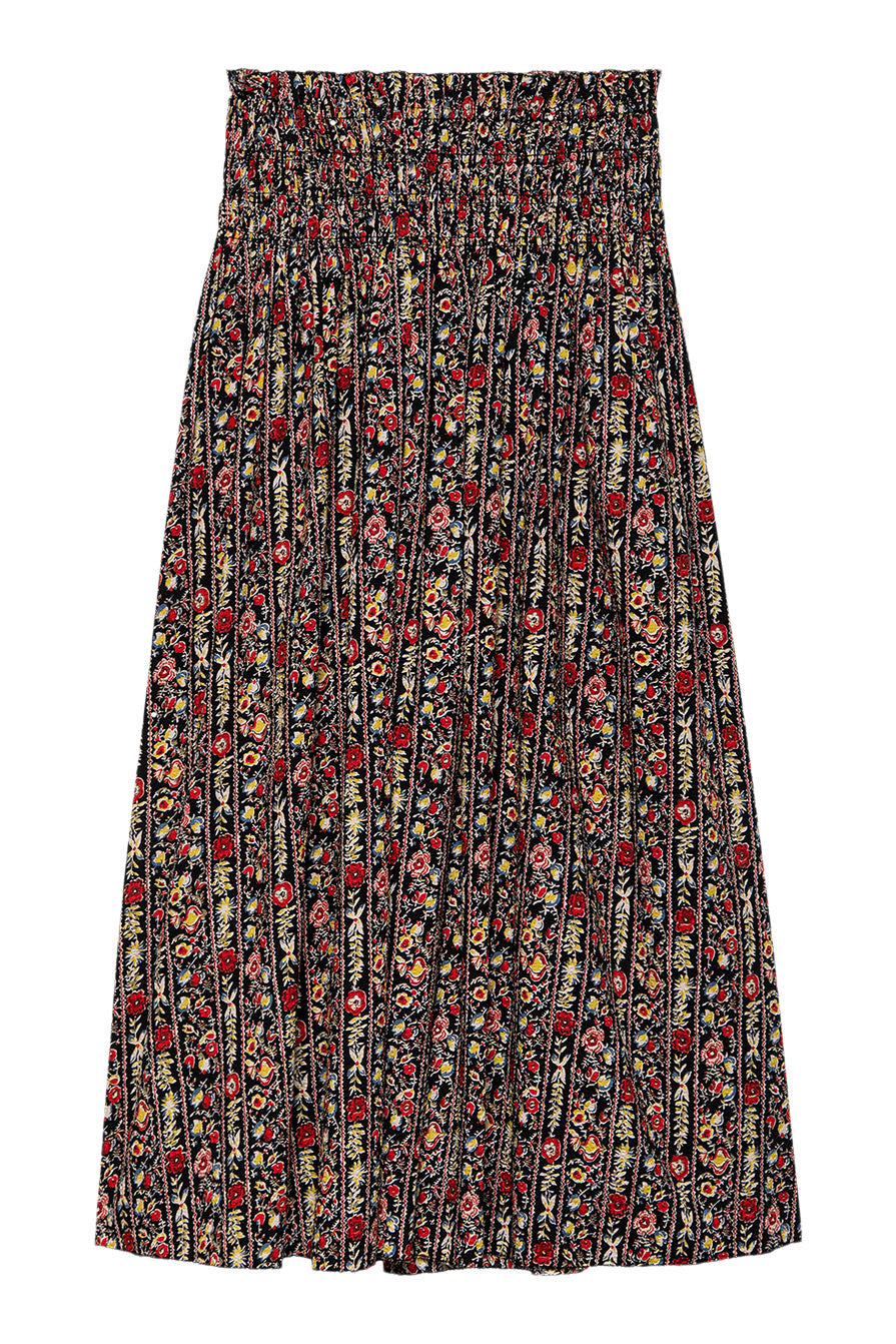 The Great Canary Skirt in Garland Print