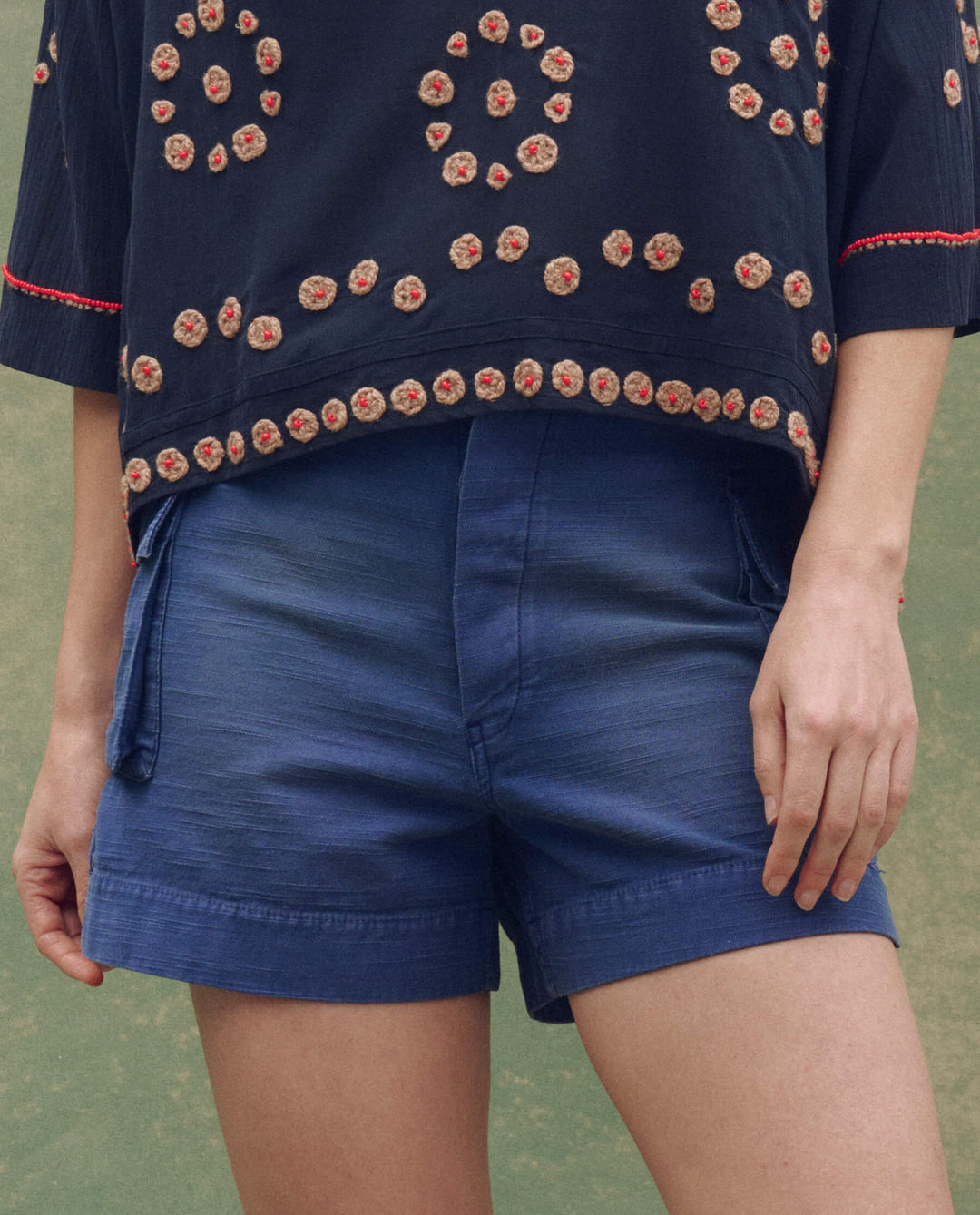 The Great Cargo Fatigue Short in Vintage Blue