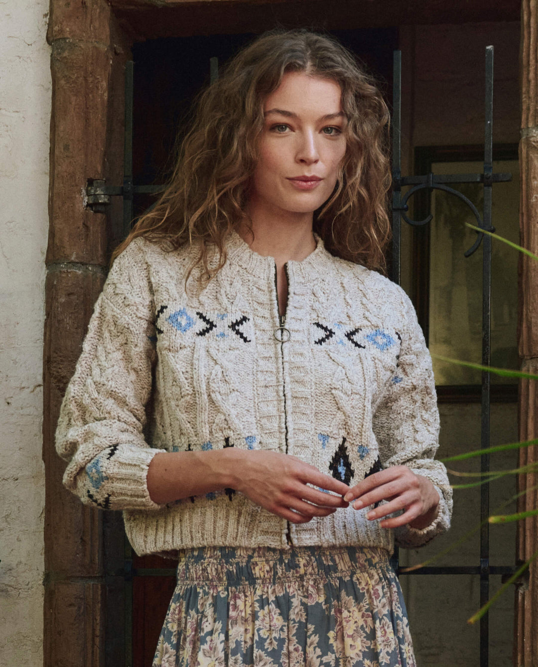 The Great Cavern Cardigan in Oat