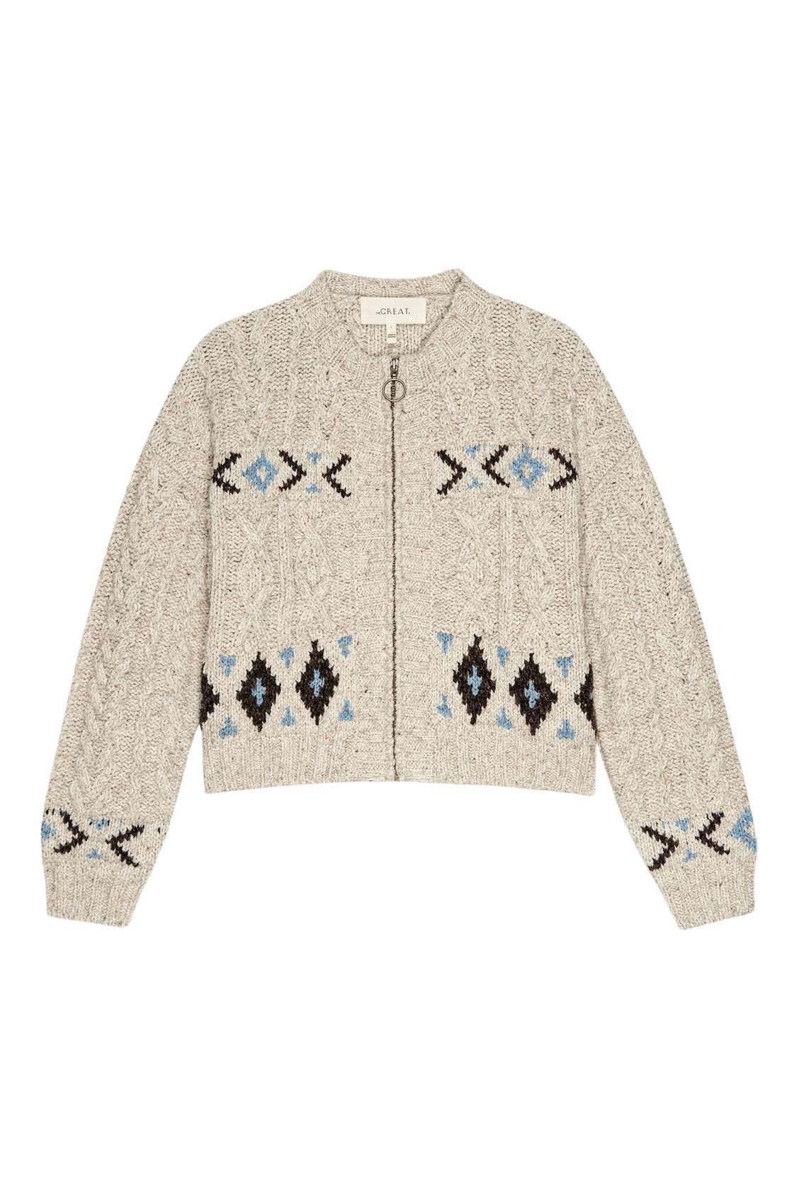 The Great Cavern Cardigan in Oat