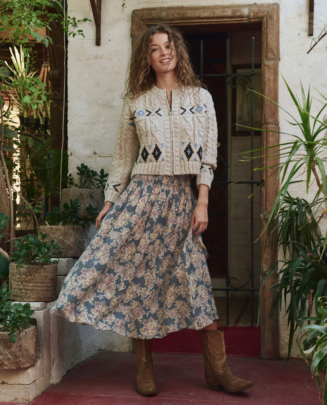 The Great Cavern Cardigan in Oat