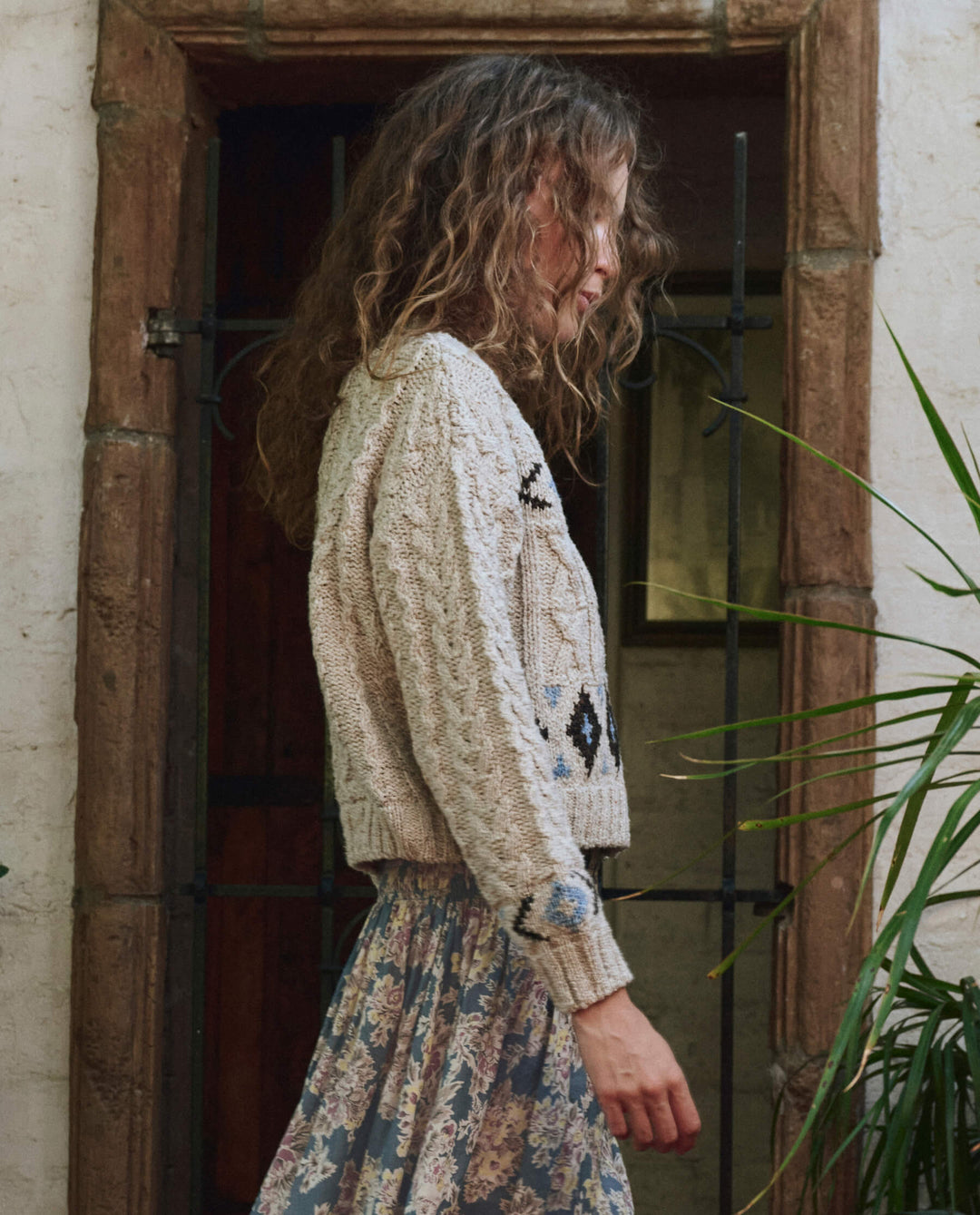 The Great Cavern Cardigan in Oat