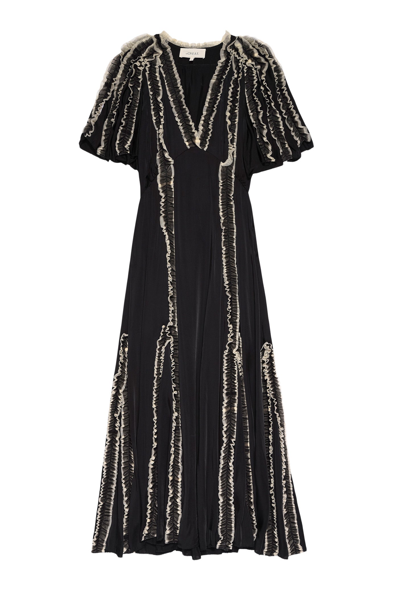 The Great Dancehall Dress in Black Cream