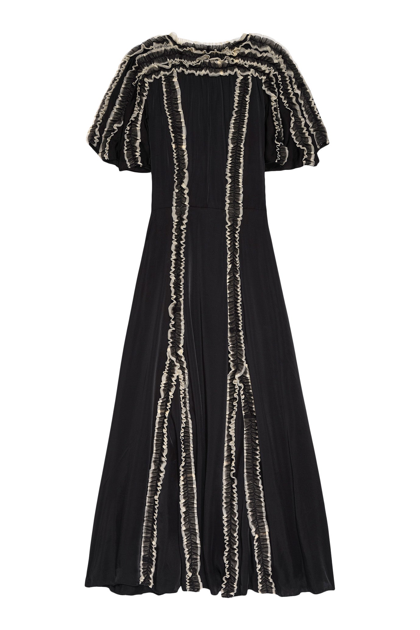 The Great Dancehall Dress in Black Cream