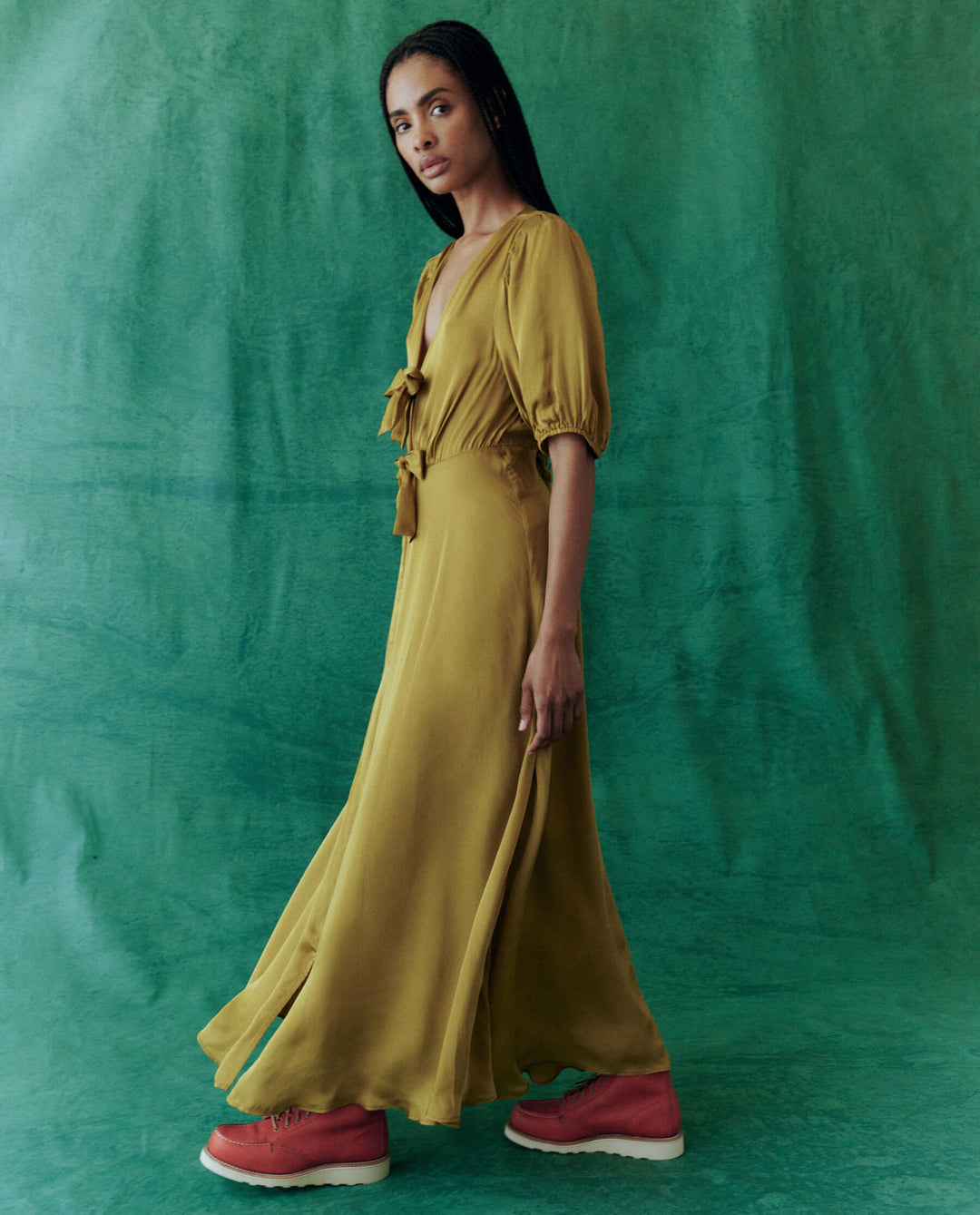 The Great Gilded Dress in Gold Leaf