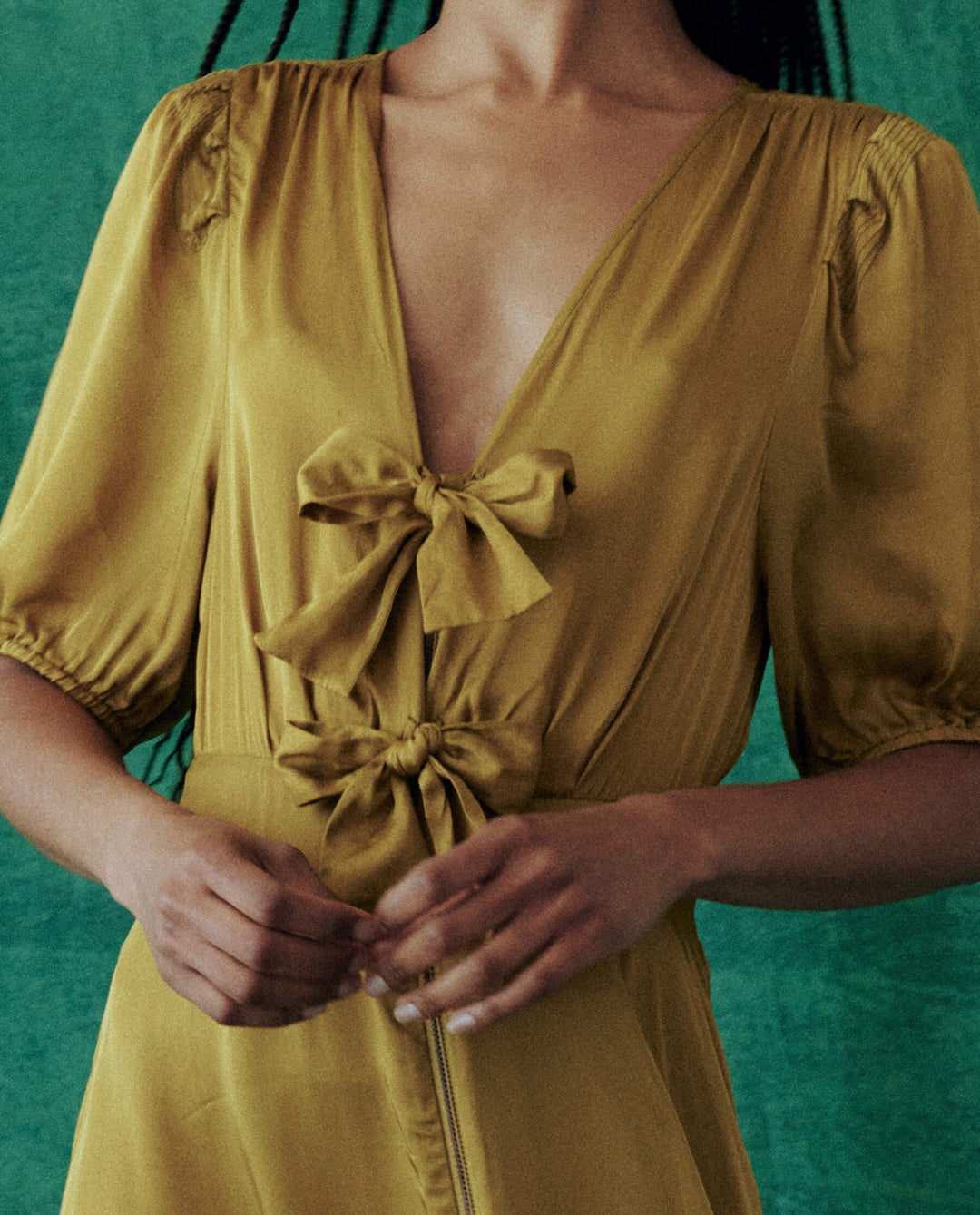 The Great Gilded Dress in Gold Leaf