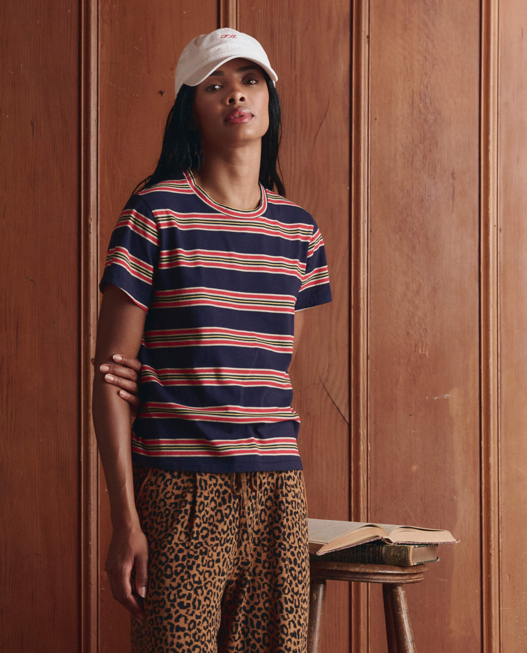 The Great Little Tee in Scout Stripe