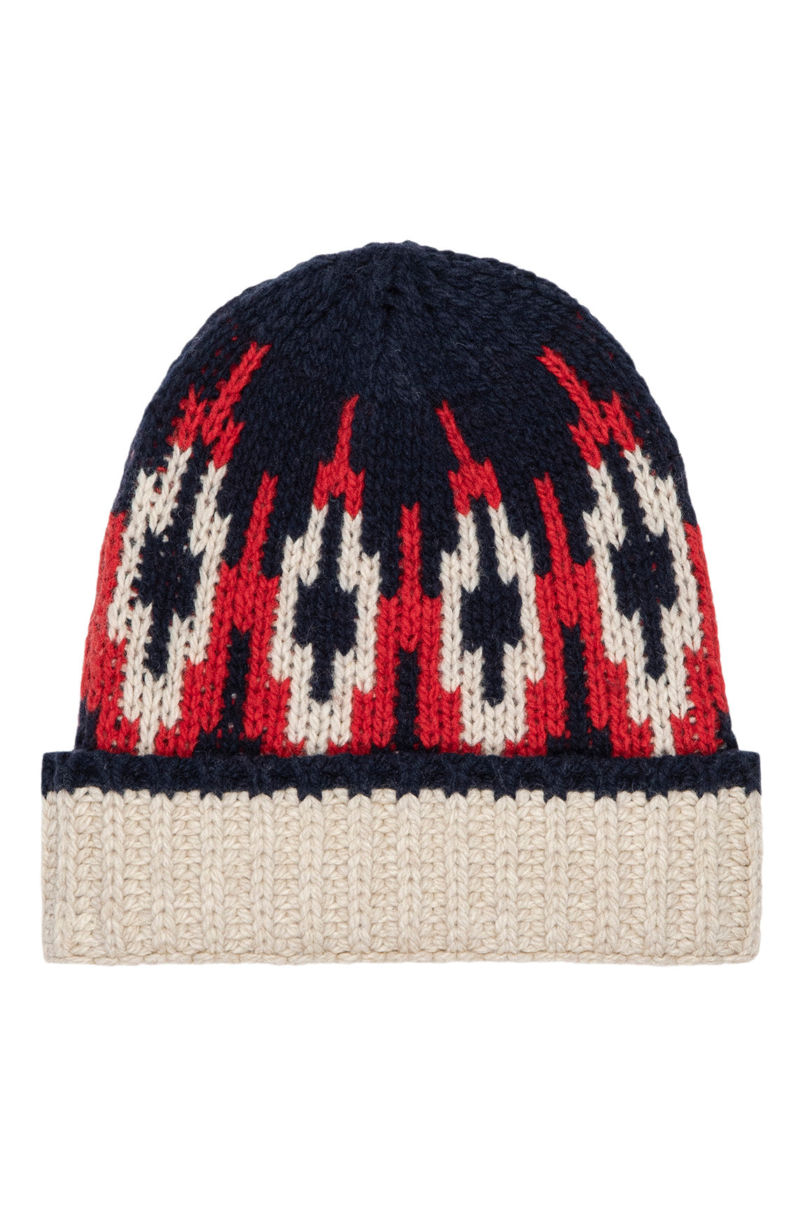 The Great Nordic Beanie in Glacier Fair Isle
