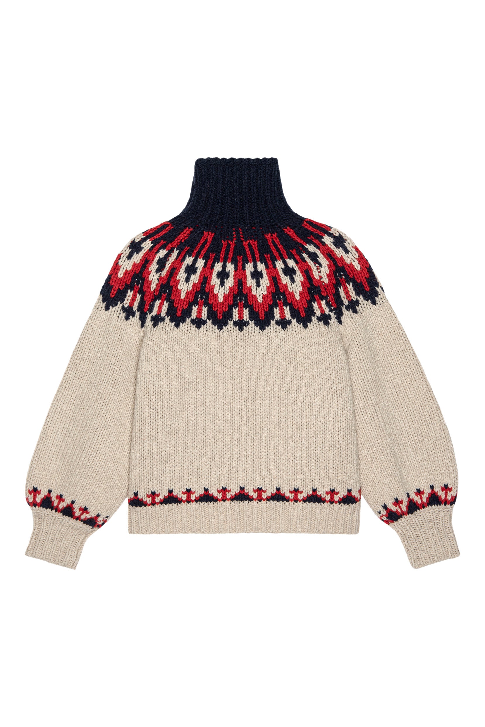 The Great Nordic Sweater in Glacier Fair Isle