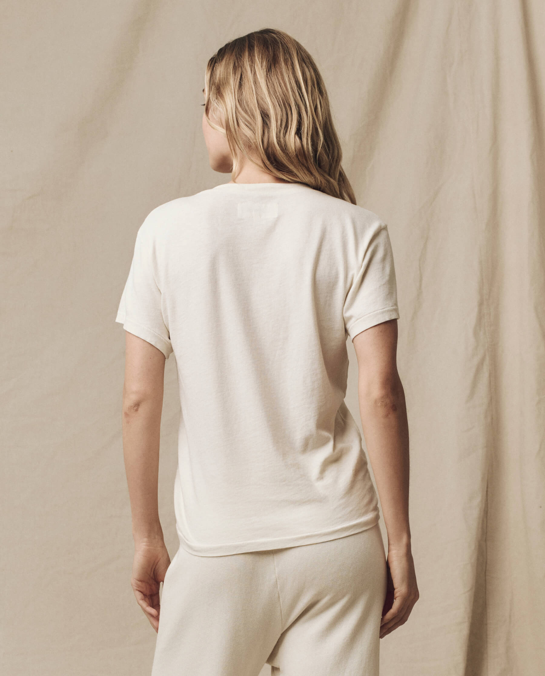 The Great Slim U neck Tee