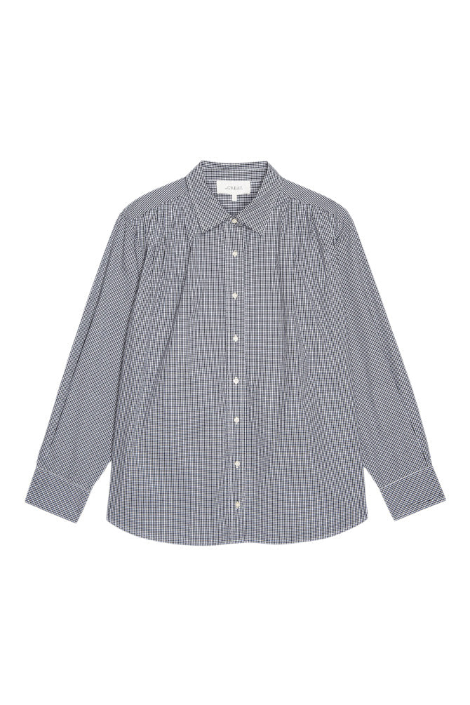 The Great Society Top in Black and White Gingham
