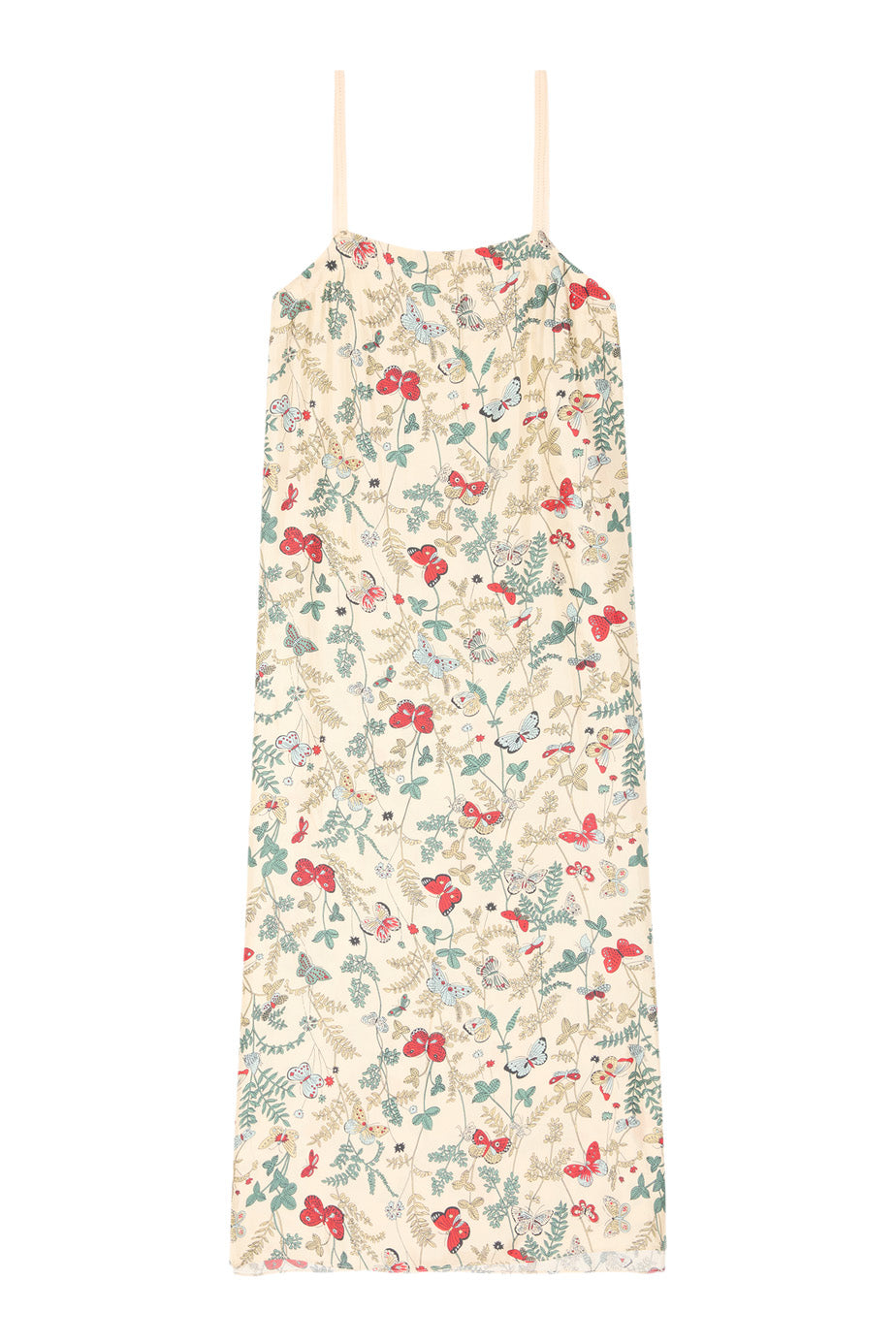 The Great Sundrift Slip Dress in Florating Butterfly