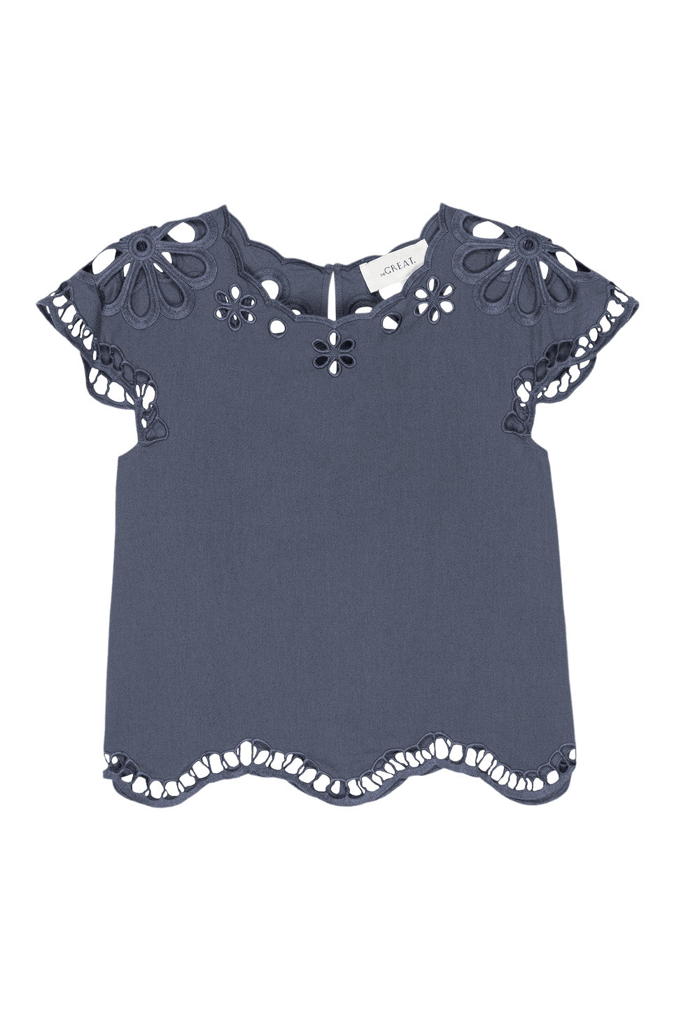 The Great Super Bloom Eyelet Top
