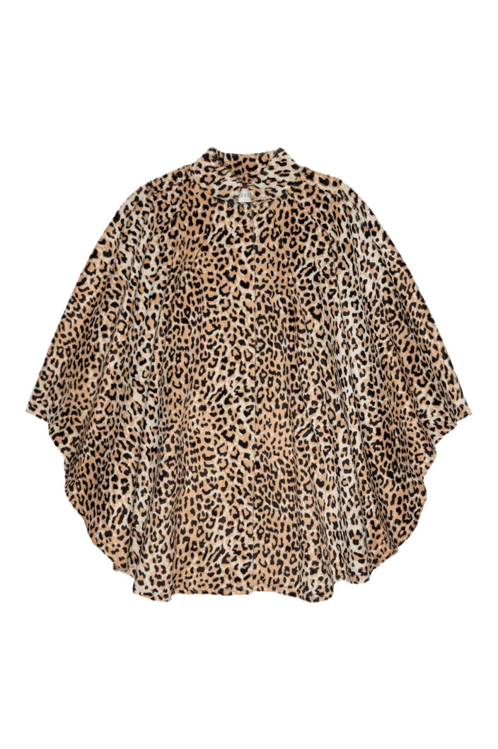 The Great The Swingy Cape in Vintage Leopard