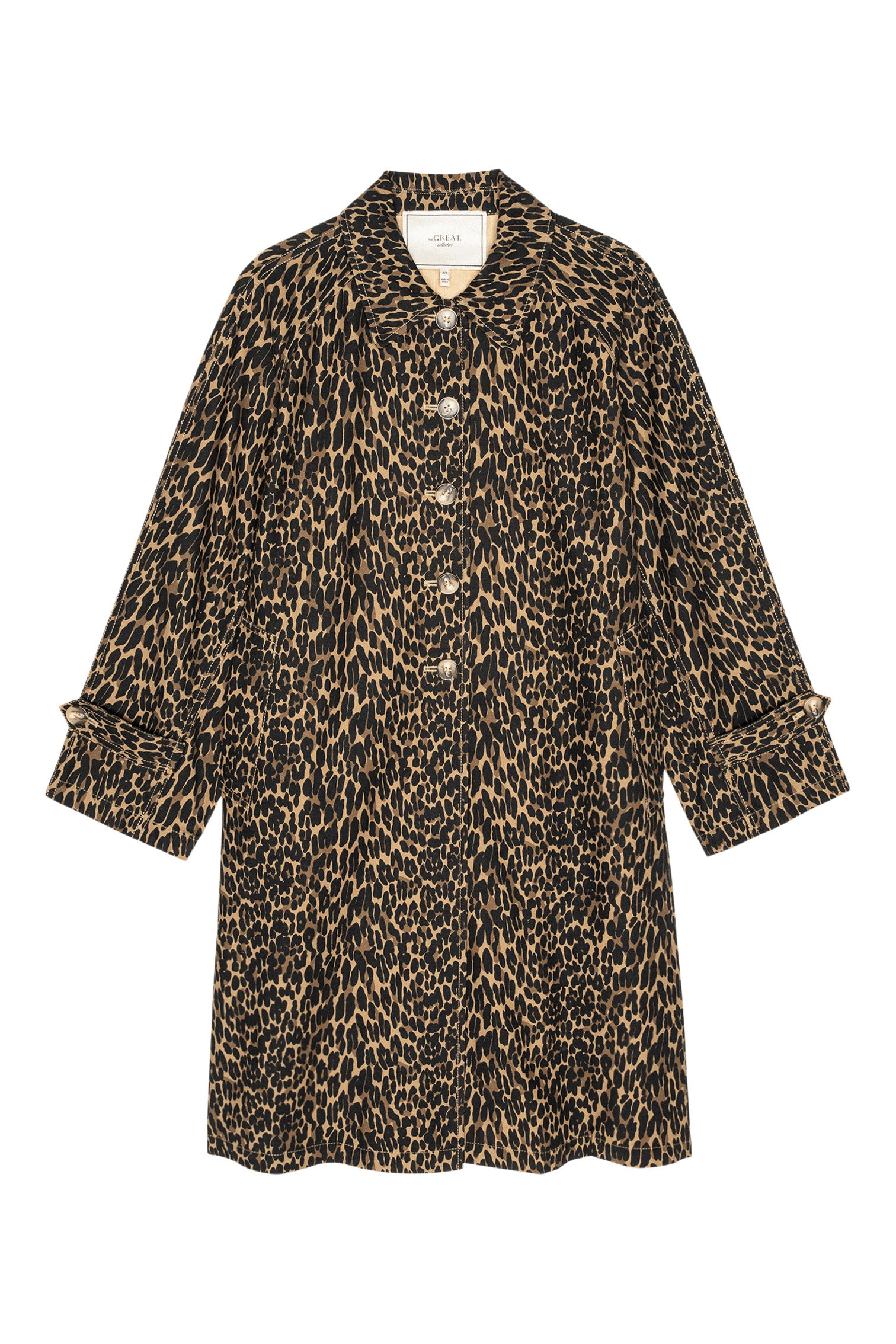 The Great Trench Coat in Dark Leopard