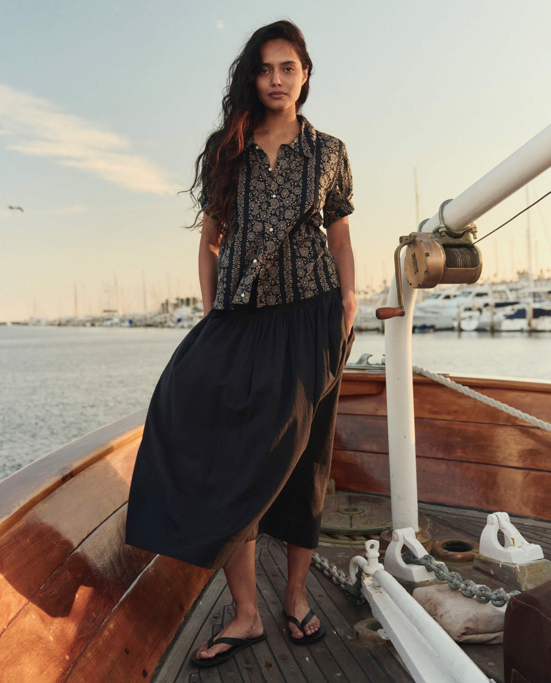 The Great Viola Skirt in Black