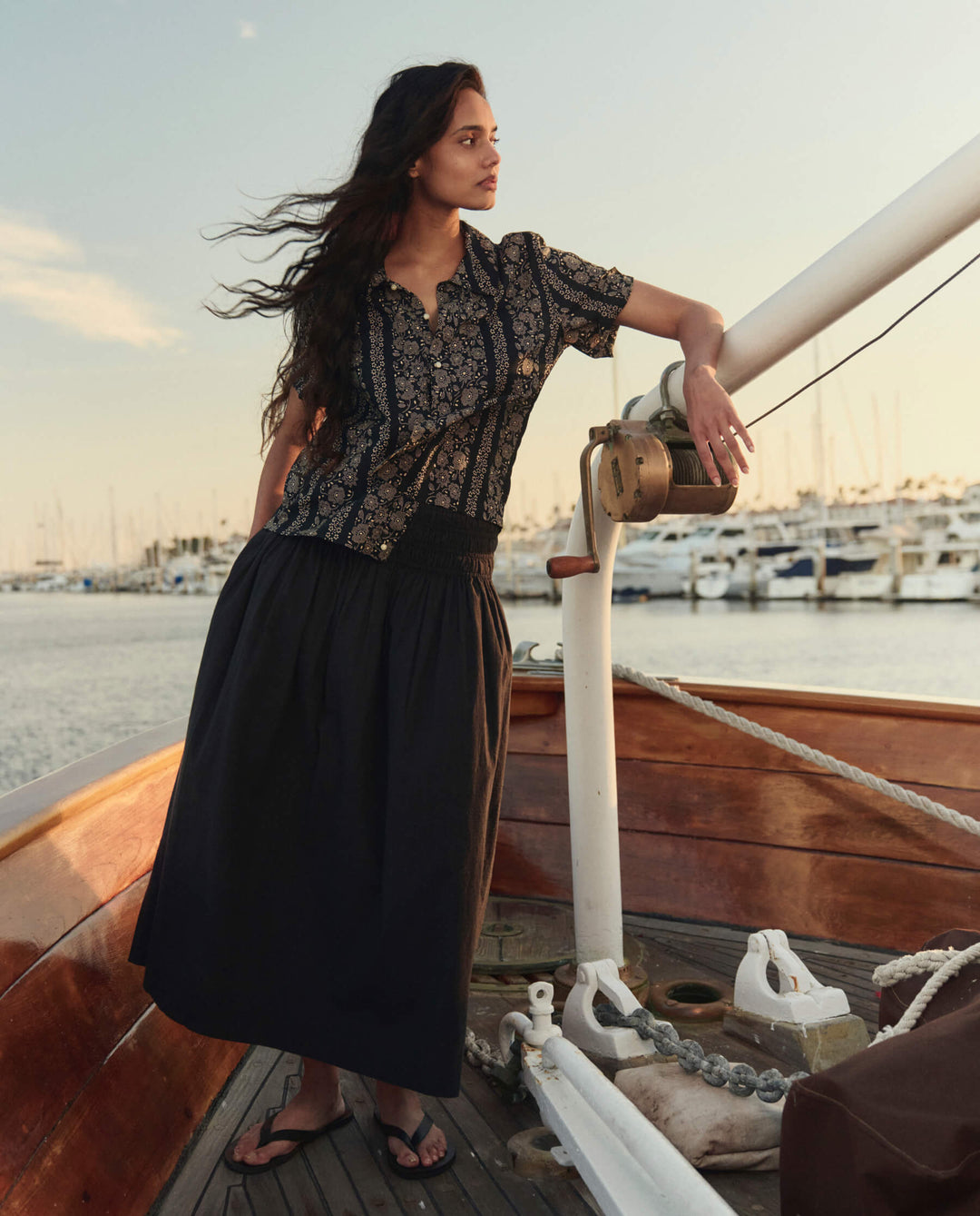 The Great Viola Skirt in Black