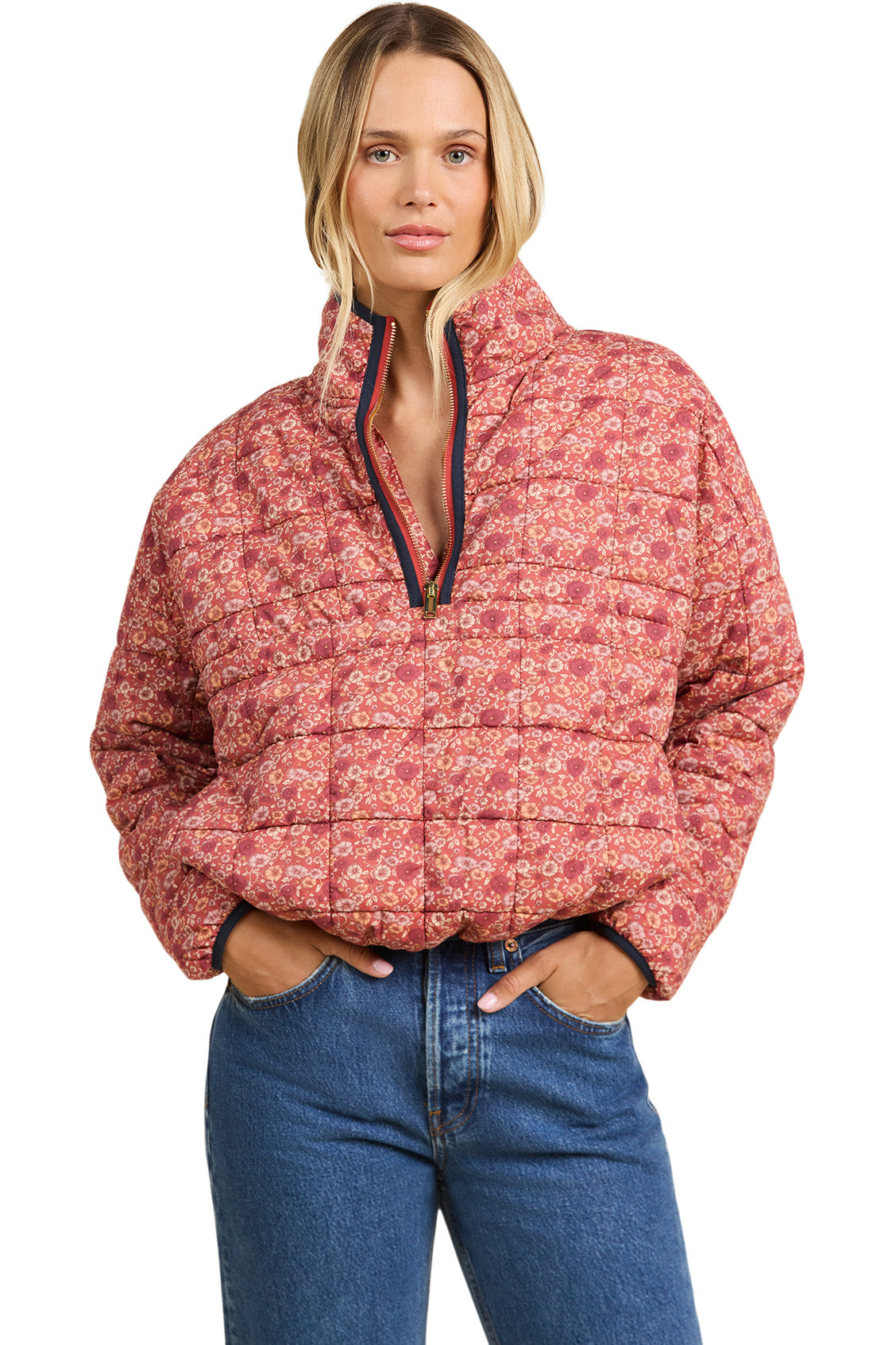 Trovata Birds of Paradis Casey Pullover in Ethereal Vine