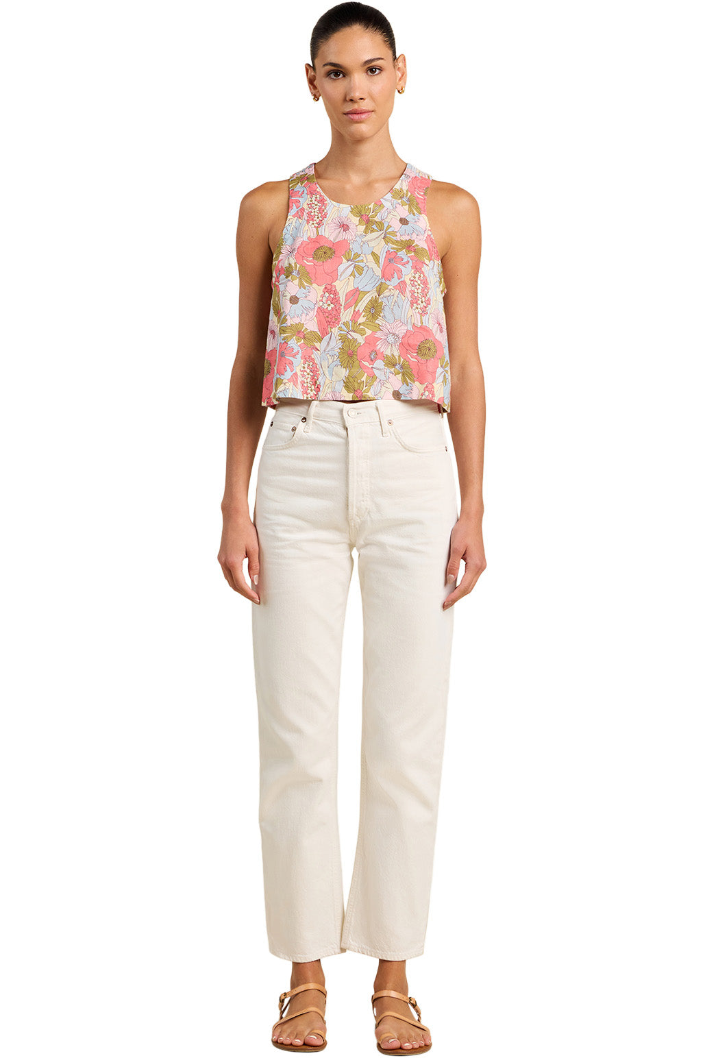 Trovata Birds of Paradis Esther Tank in Tarsila Bloom