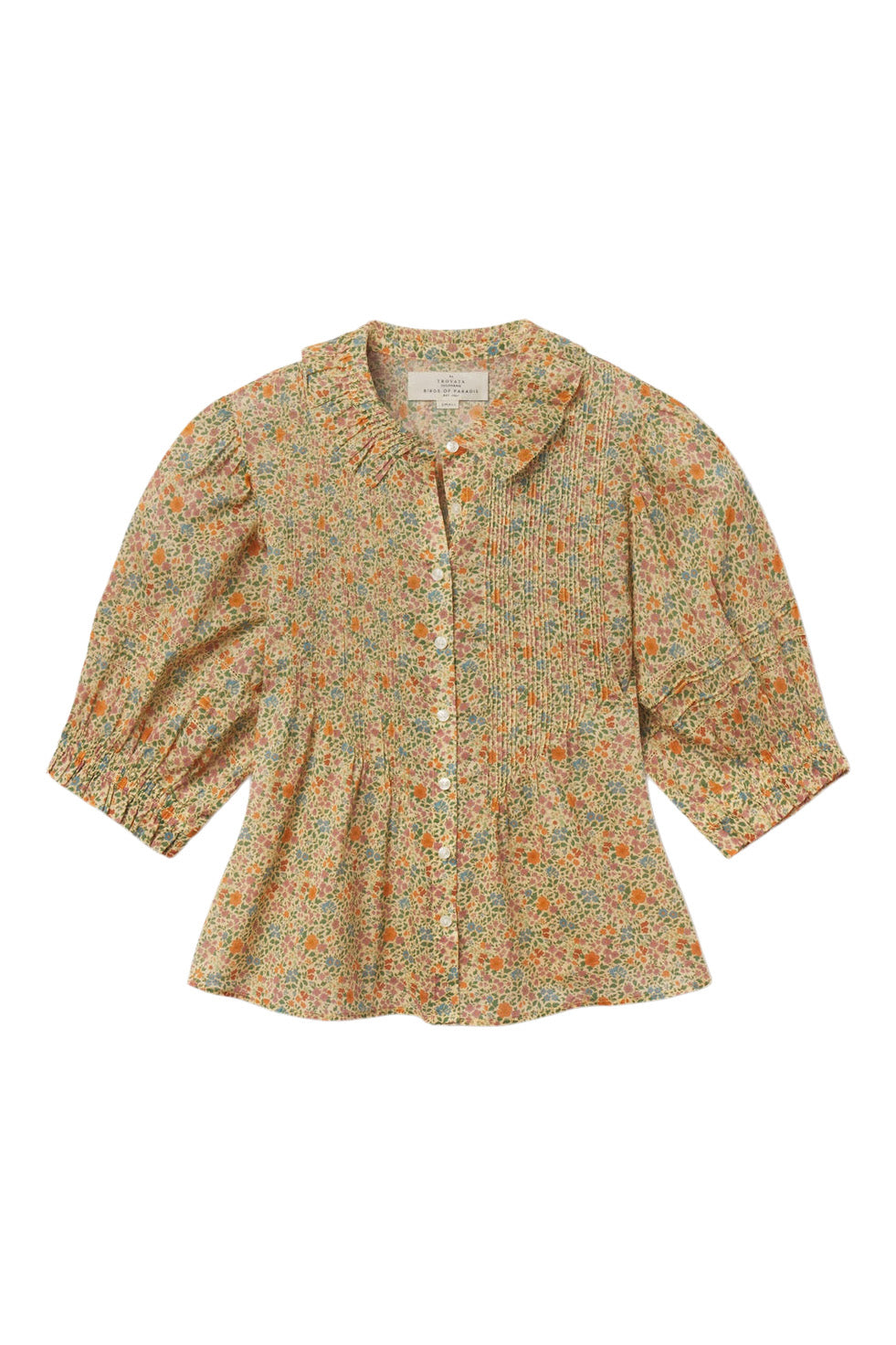 Trovata Birds of Paradis Jess Blouse in Gardenette