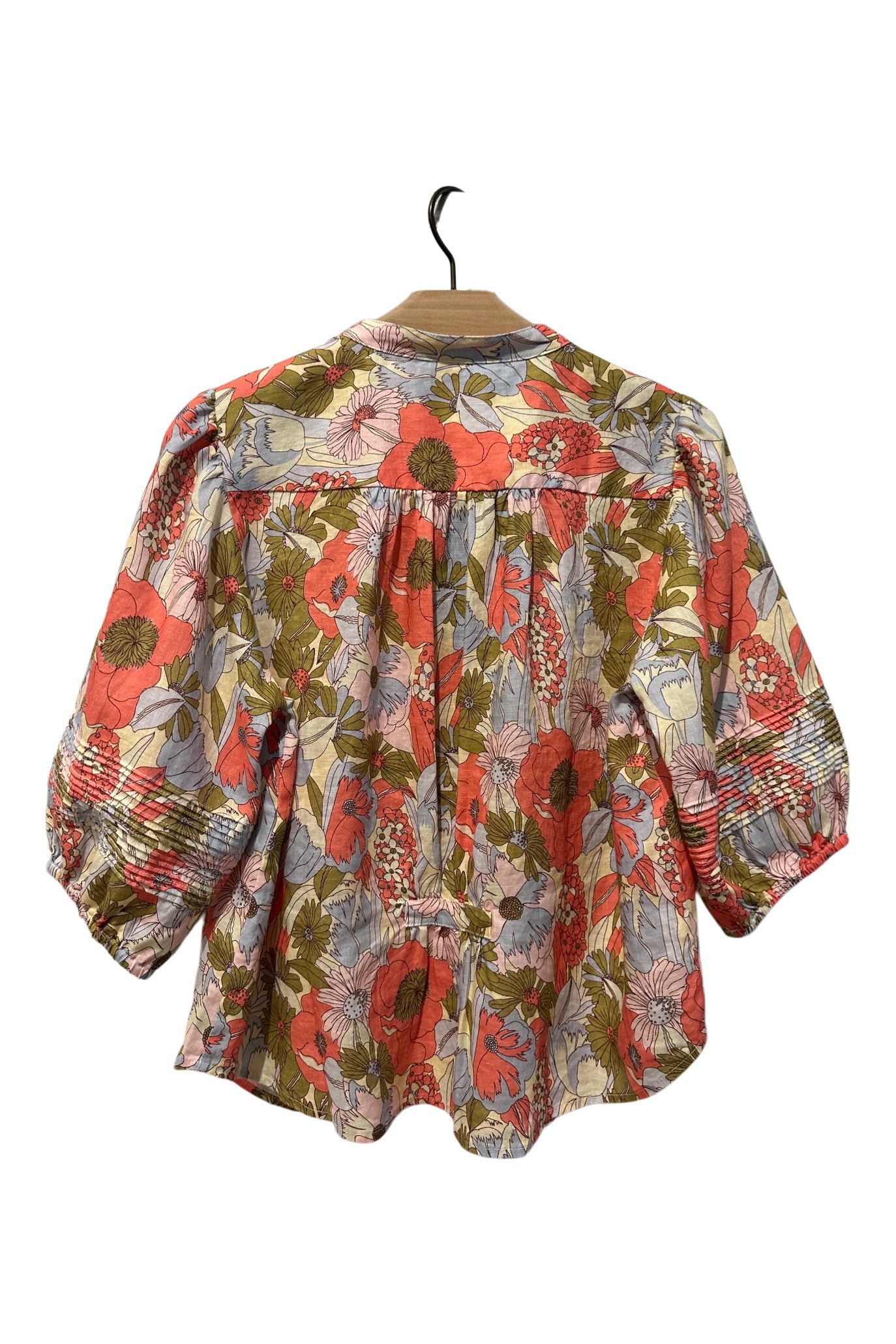 Trovata Birds of Paradis Loren Blouse in Tarsila Bloom