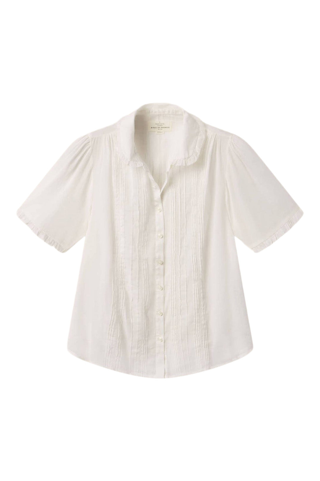 Trovata Birds of Paradis Millie Blouse in White